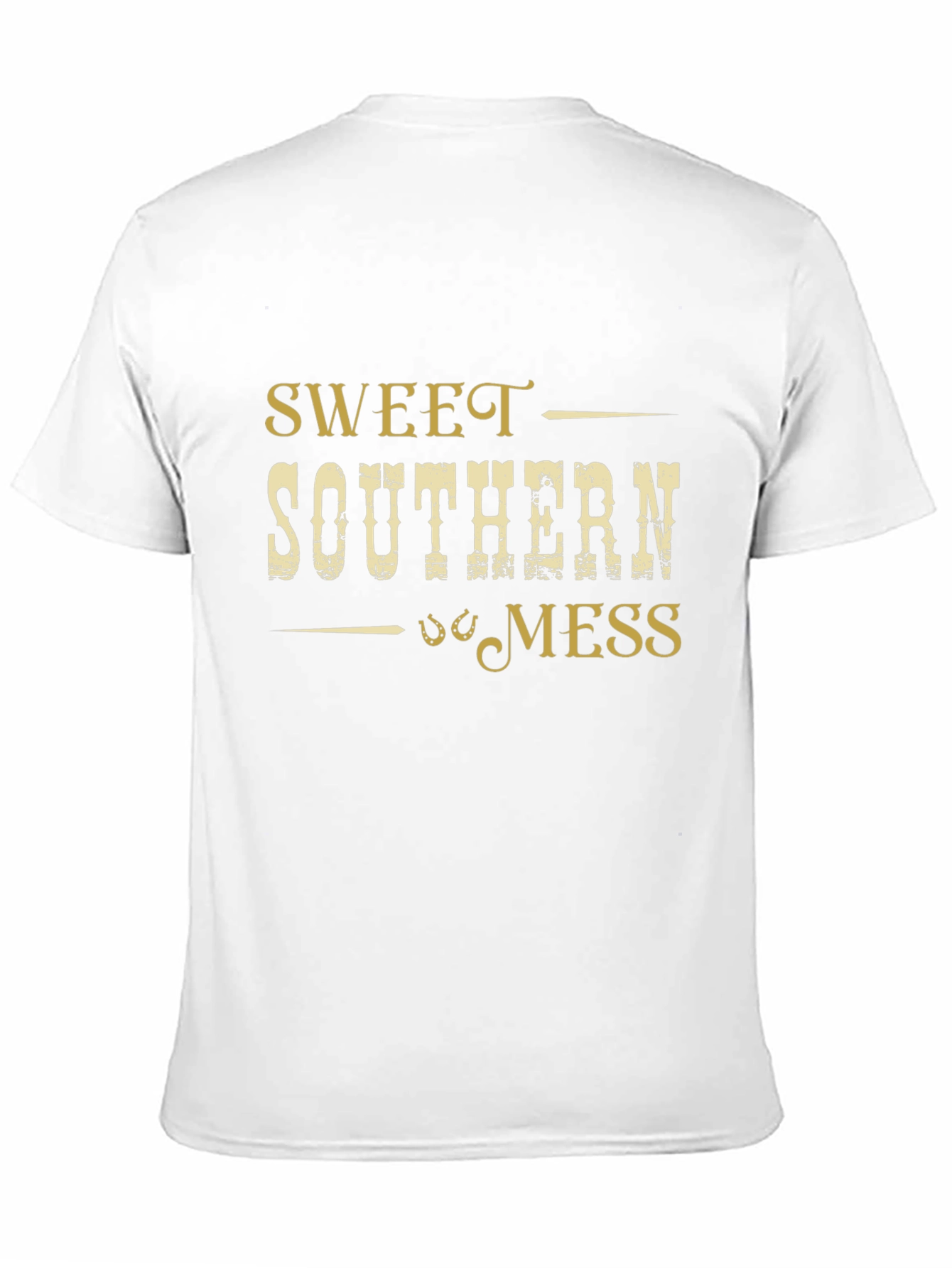 Black Sweet Southern Mess Graphic Tee - Black view 11