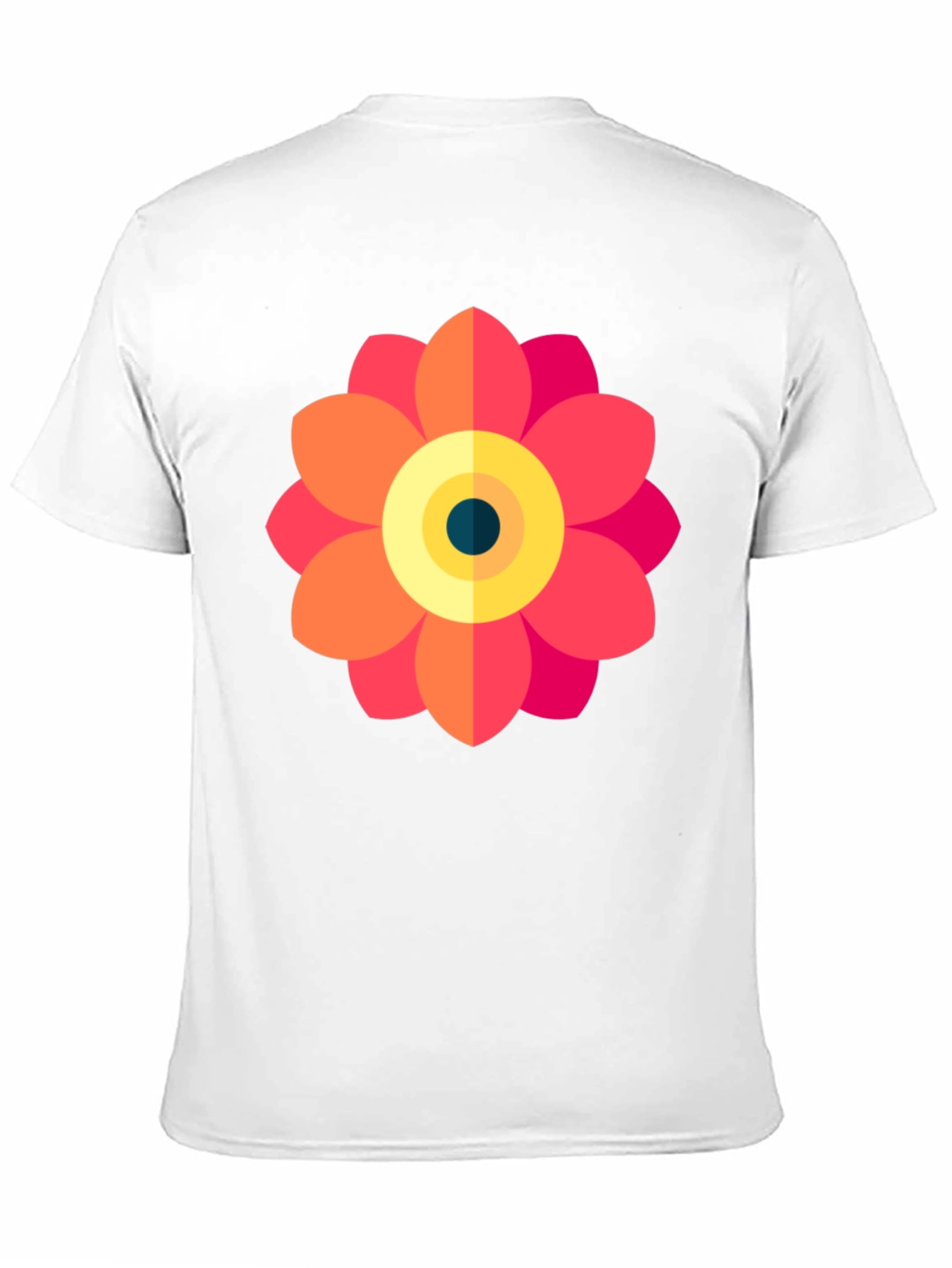 Black Floral Graphic Tee - Black Cotton Blend view 11