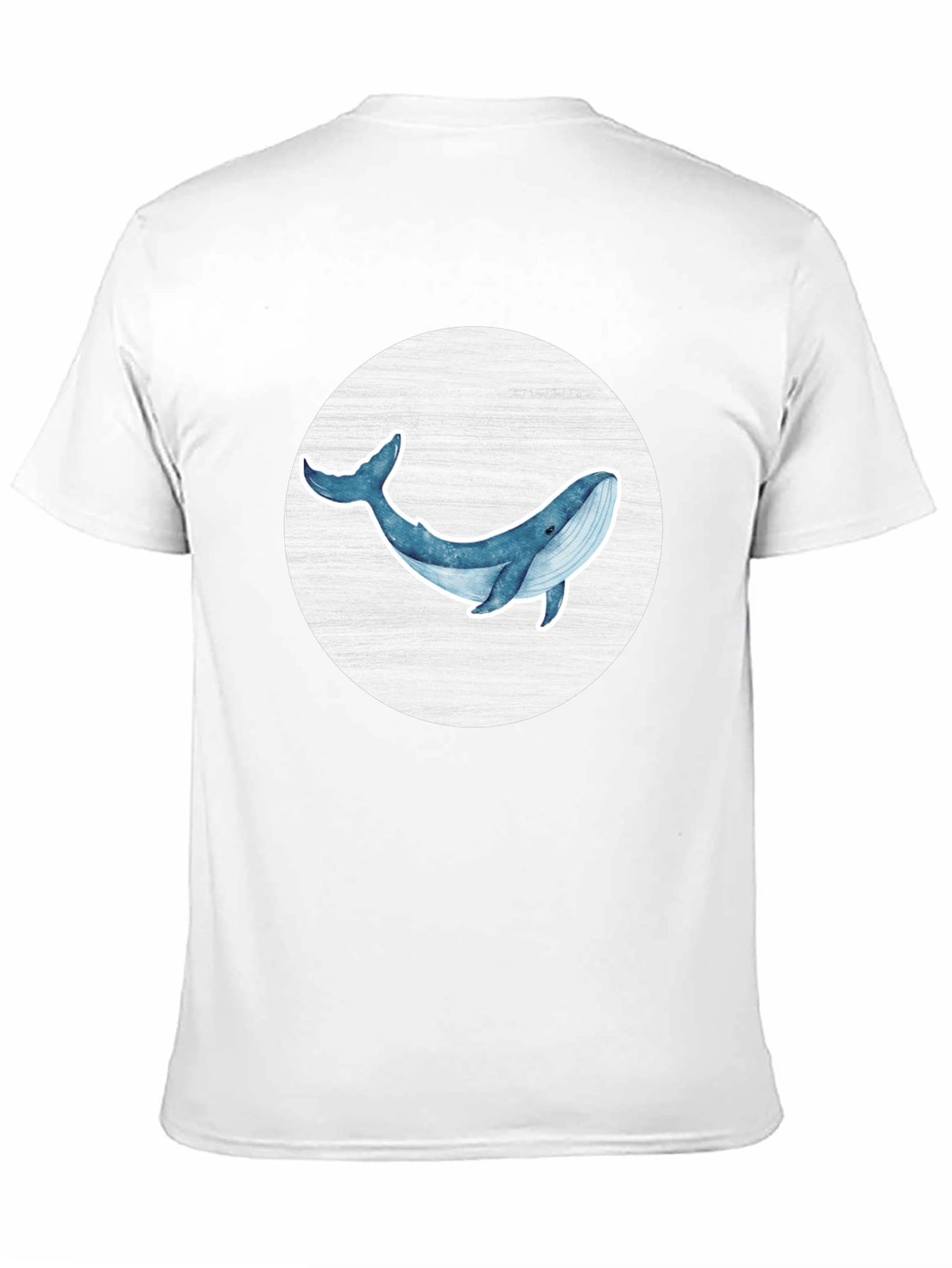 Black Blue Whale Graphic Tee - Ocean Lover Shirt view 11