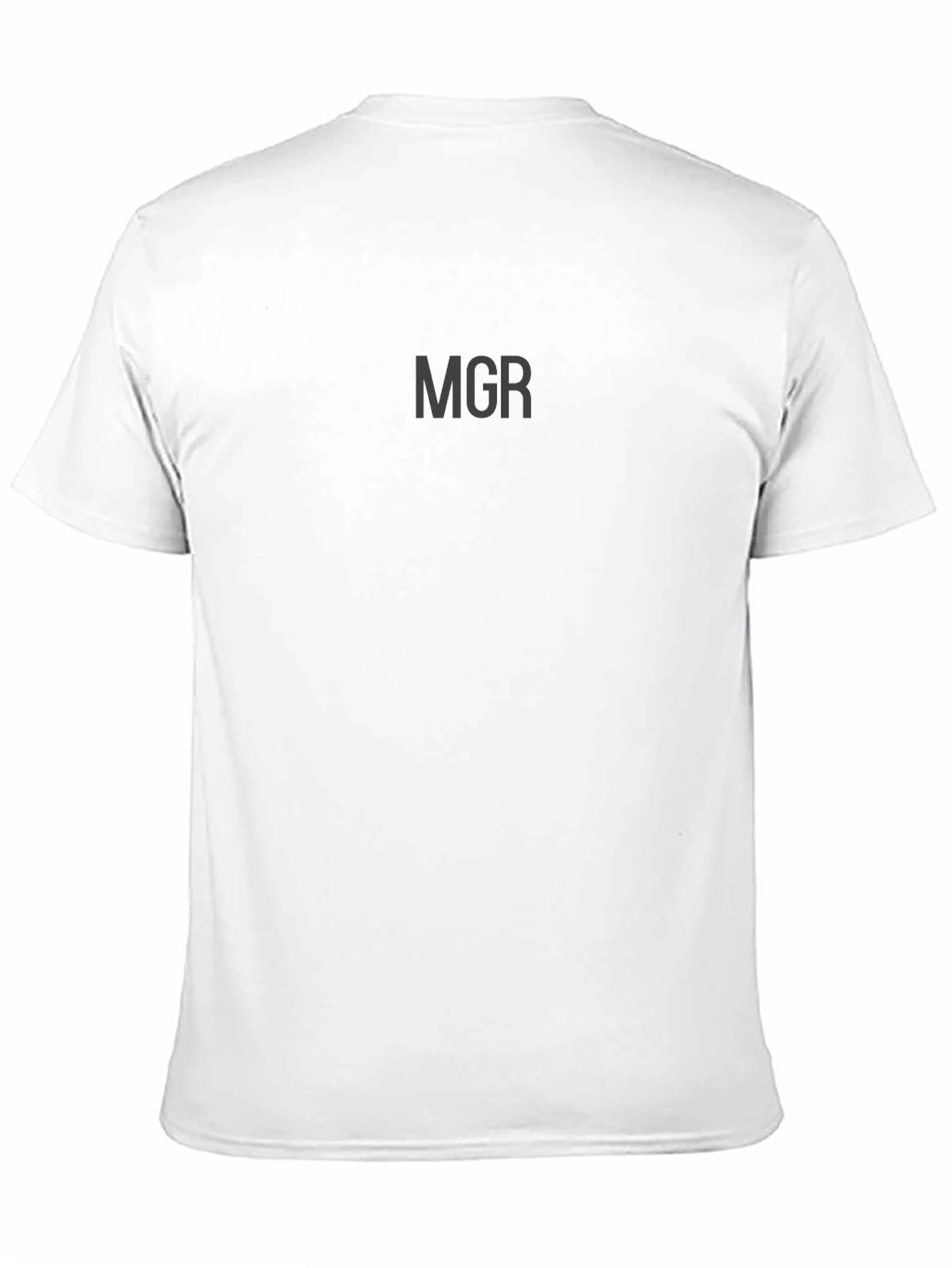Black MGR Black Crewneck T-Shirt - Menswear Essential view 11