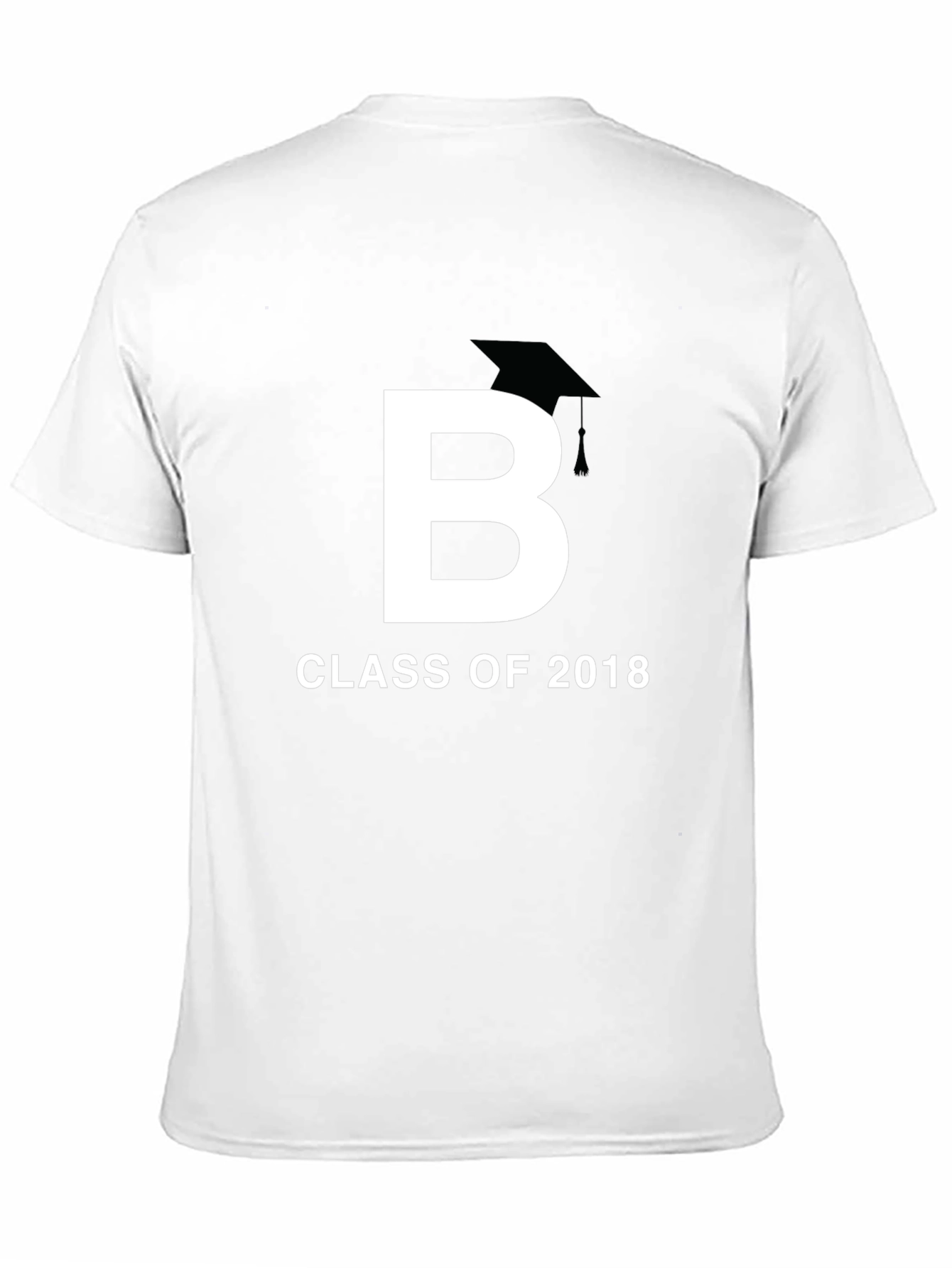 Black Class of 2018 Graduation T-Shirt view 11