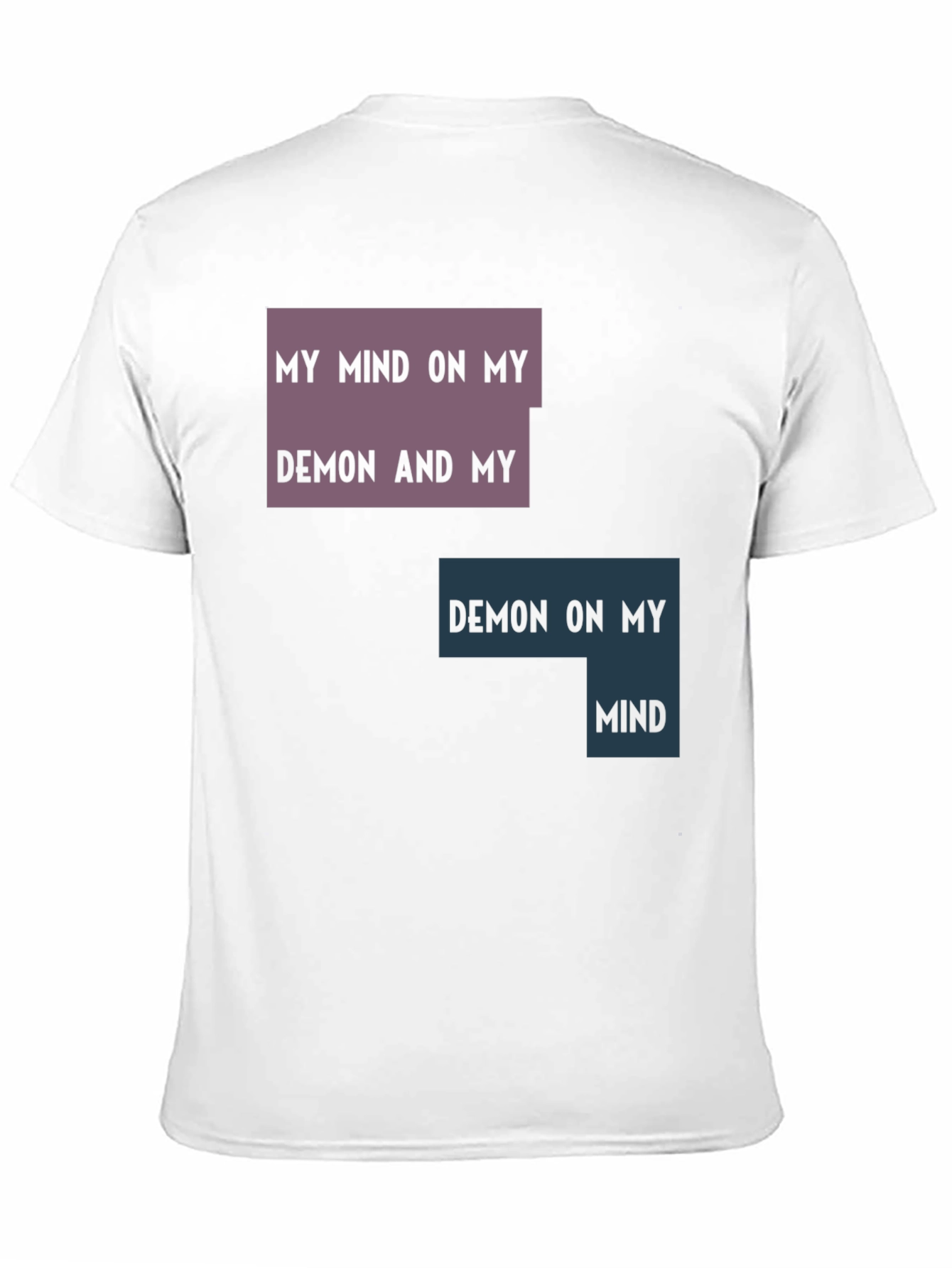 Black Mind on My Demon Graphic Tee view 11