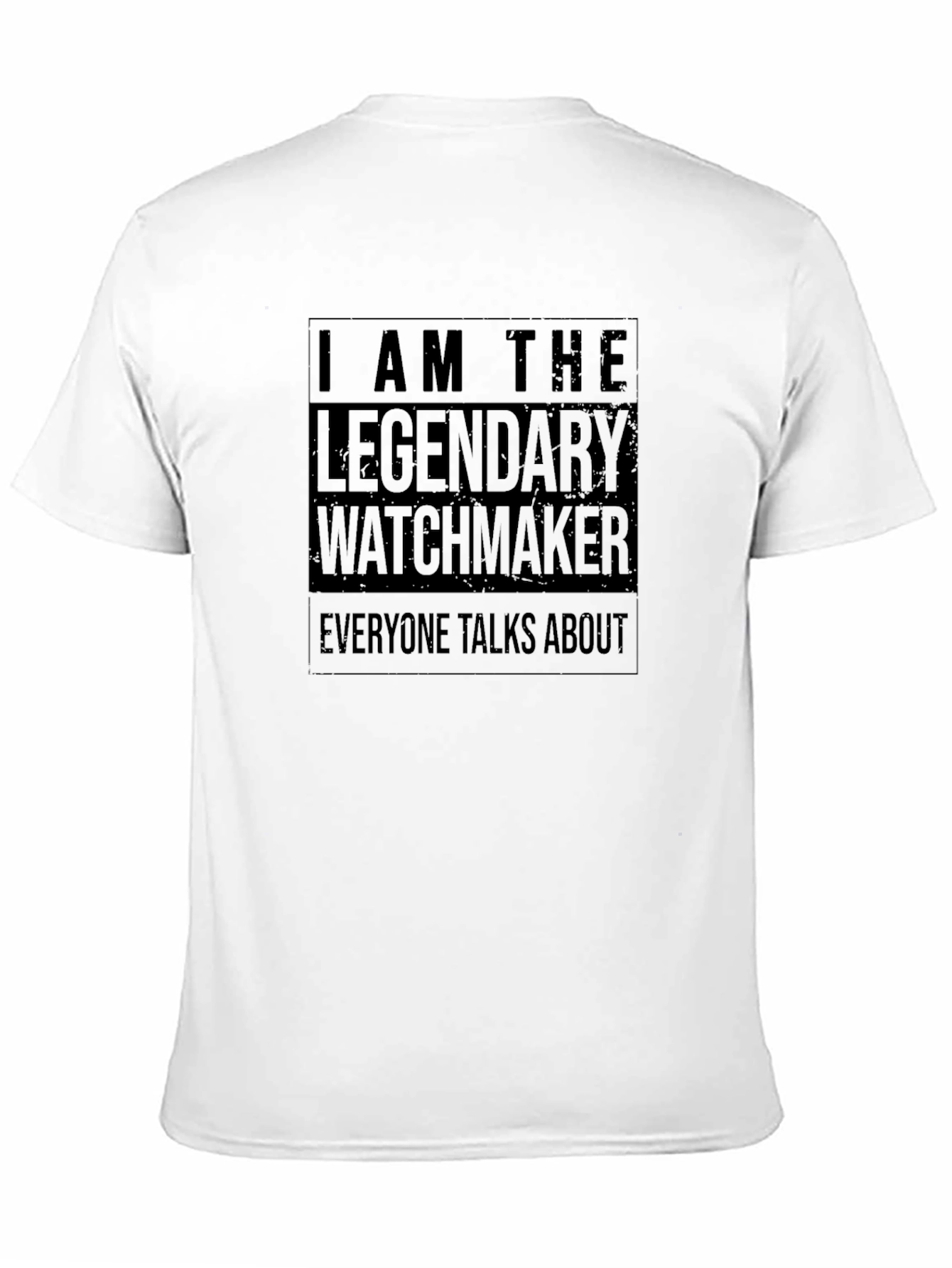 Black Legendary Watchmaker T-Shirt - Mens Black Tee view 11