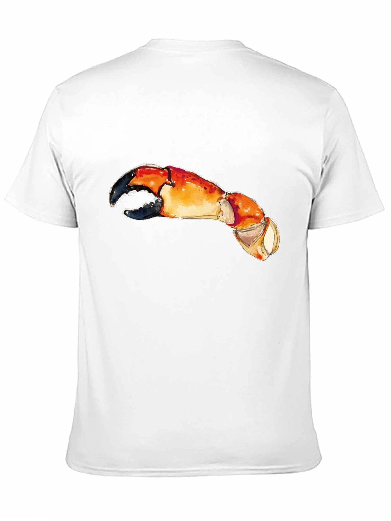 Black Crab Claw Graphic Tee - Unique & Playful Design view 11