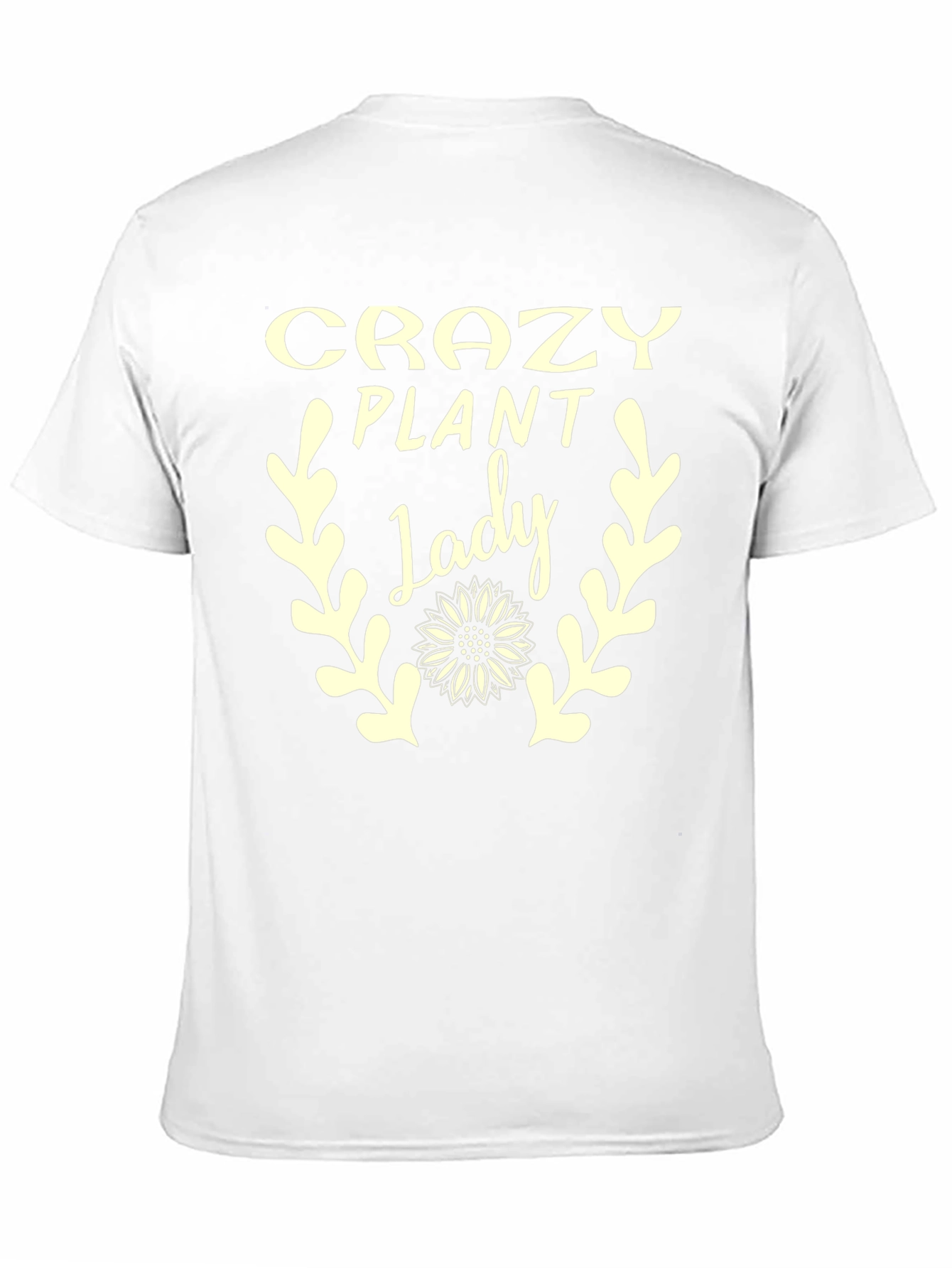 Black Crazy Plant Lady Graphic Tee - Unisex view 11