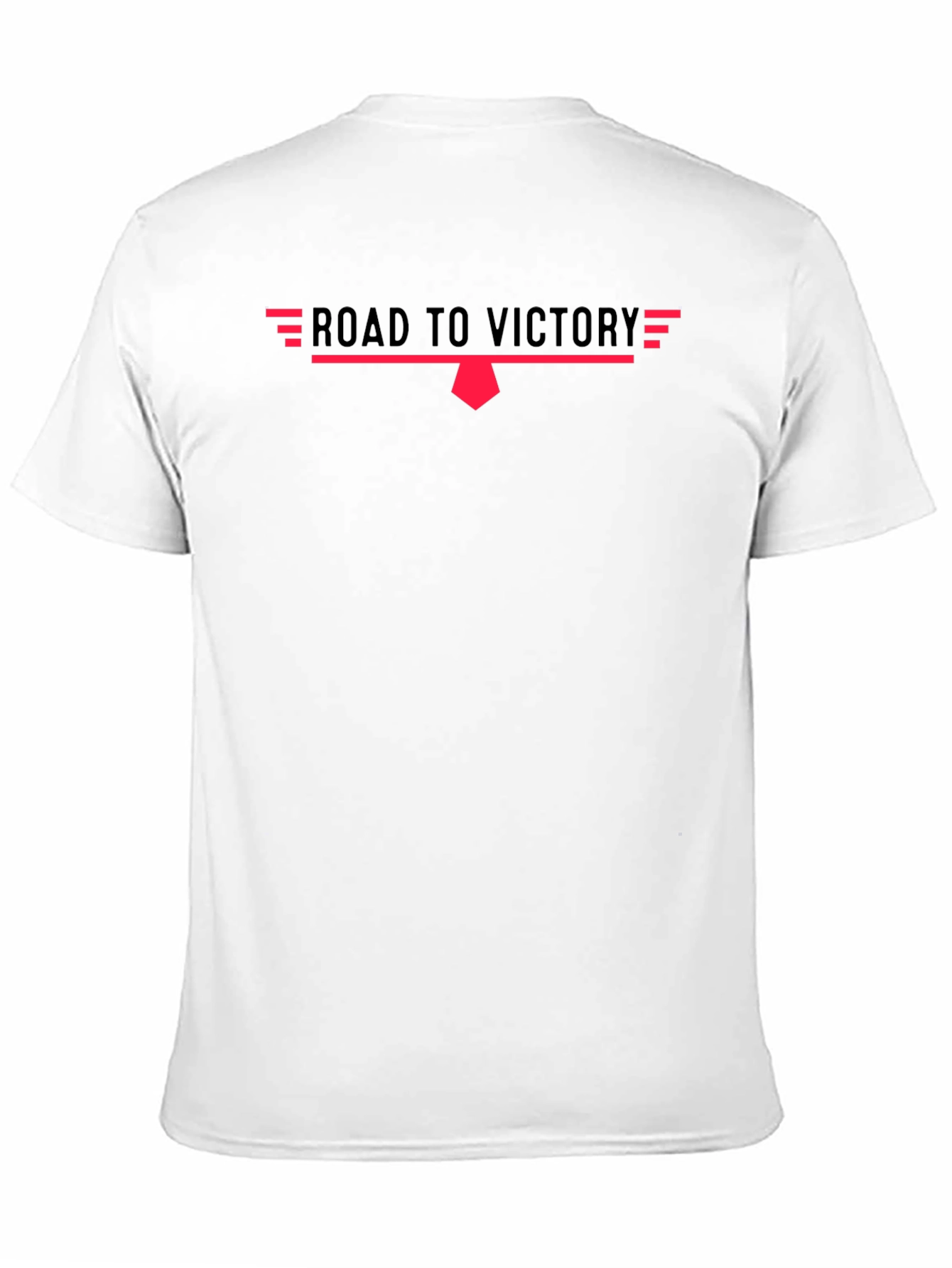 Black Road to Victory Graphic T-Shirt view 11
