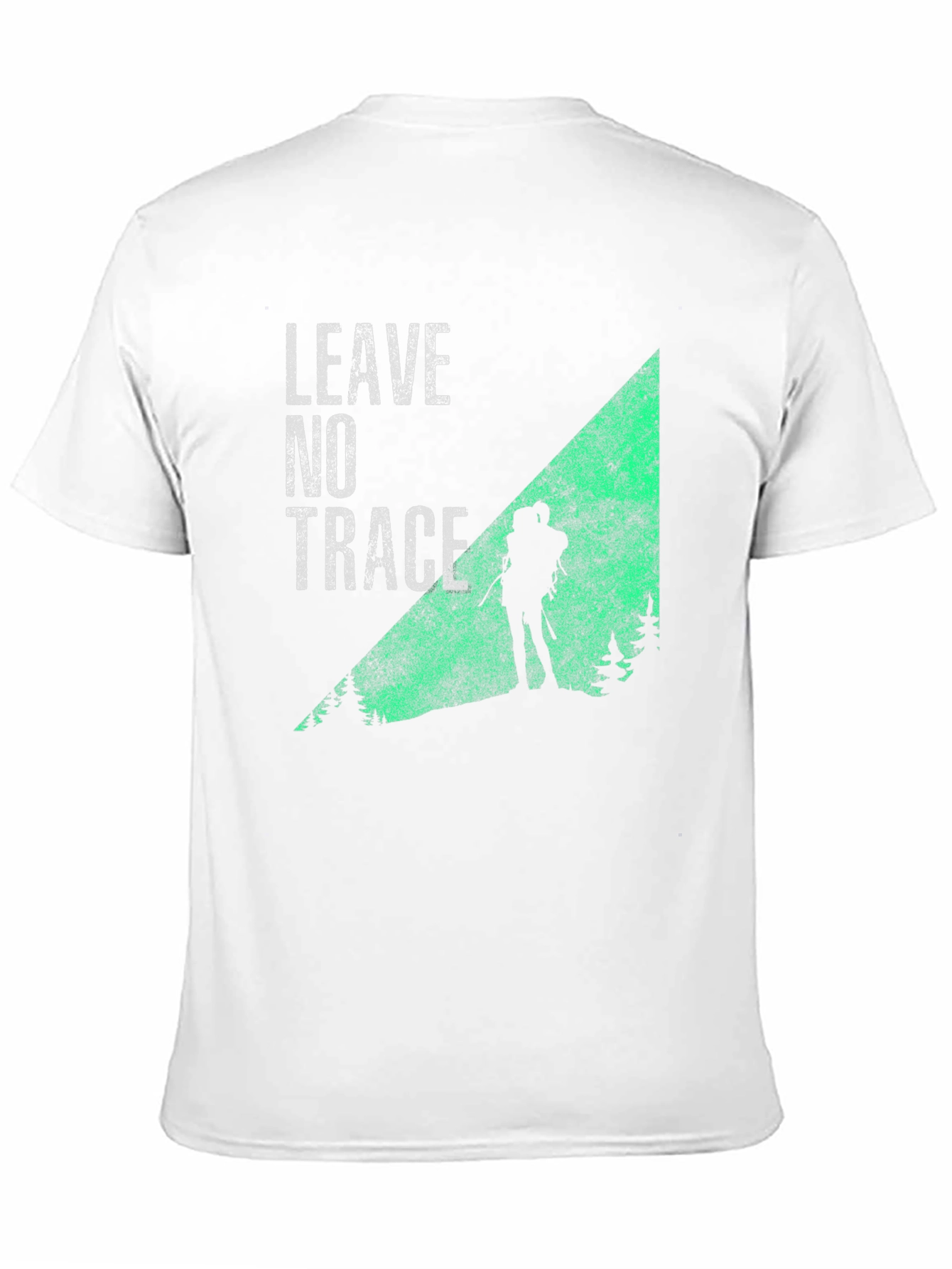 Black Leave No Trace Hiking T-Shirt view 11