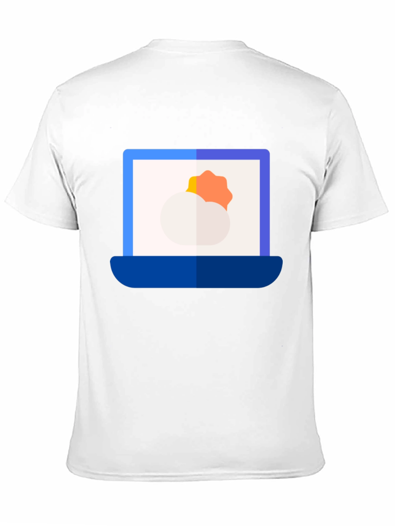 Black Weather Laptop Graphic Tee - Modern Style view 11