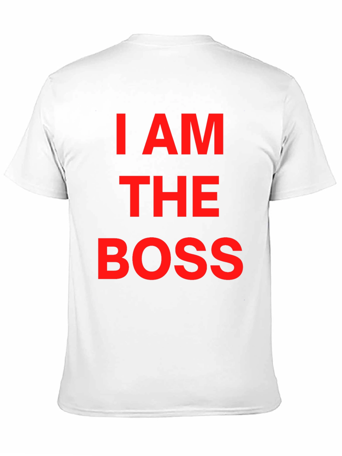 Black I AM THE BOSS Graphic T-Shirt view 11