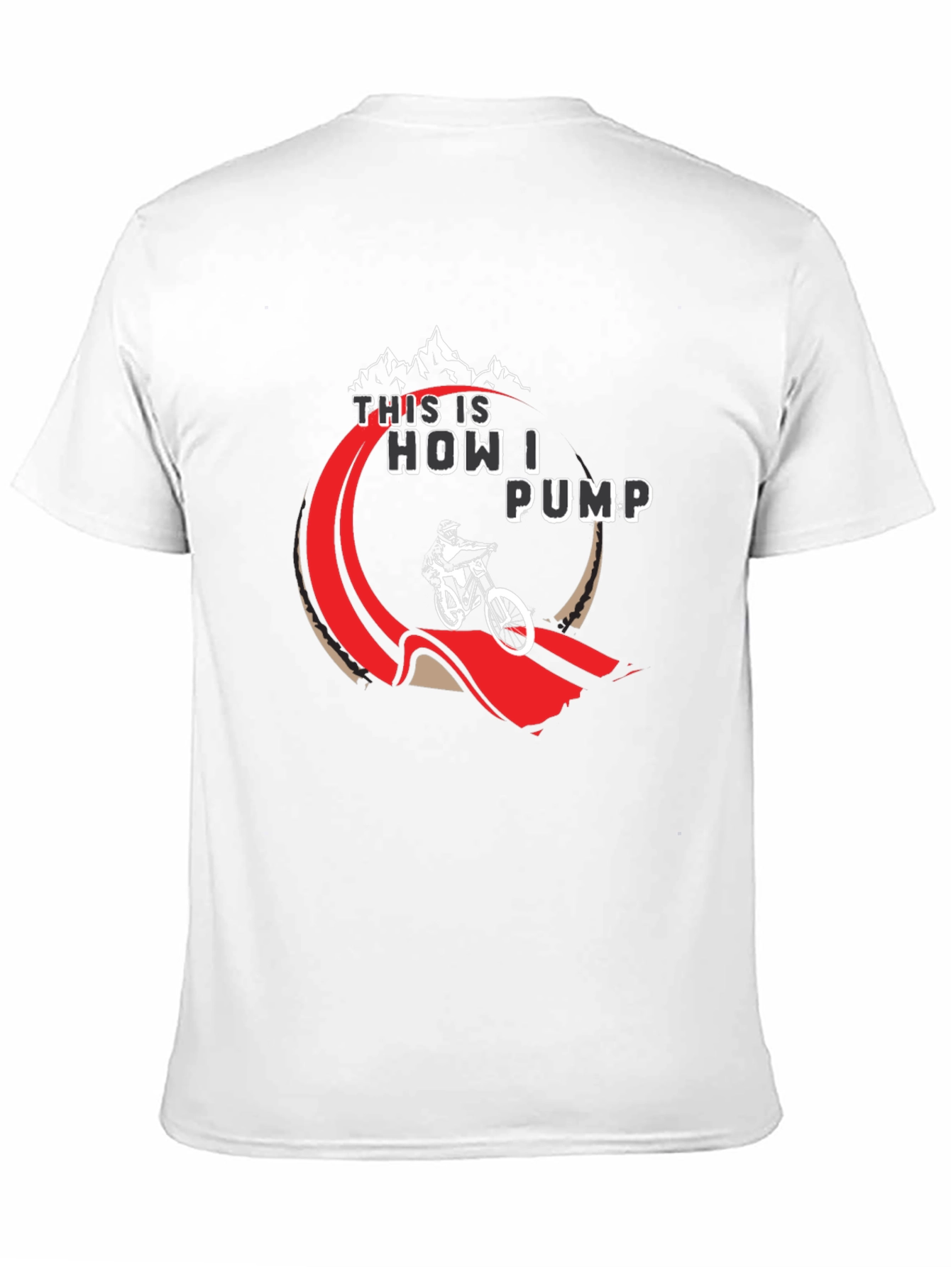 Black Mountain Bike "This is How I Pump" Graphic Tee view 11