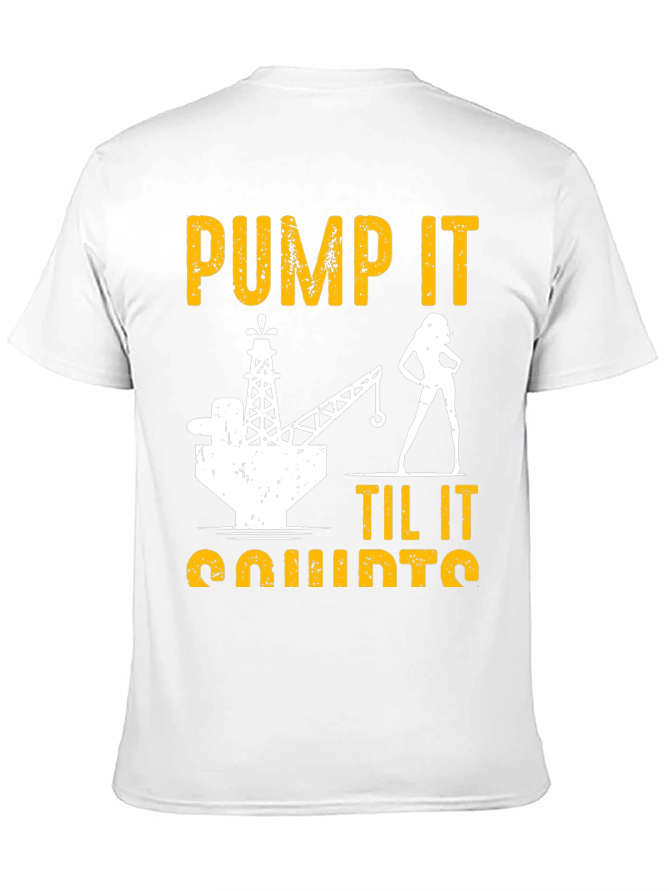 Black Pump It Til It Quirts Black T-Shirt view 11