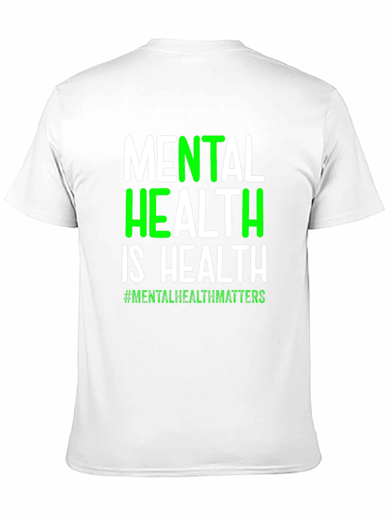 Black Mental Health Matters T-Shirt - Health Awareness view 11