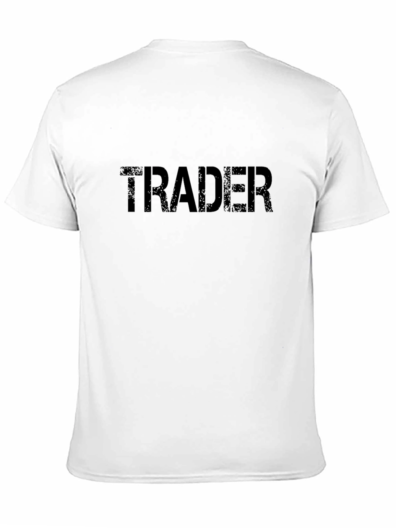 Black TRADER Black Graphic Tee - Bold & Stylish view 11