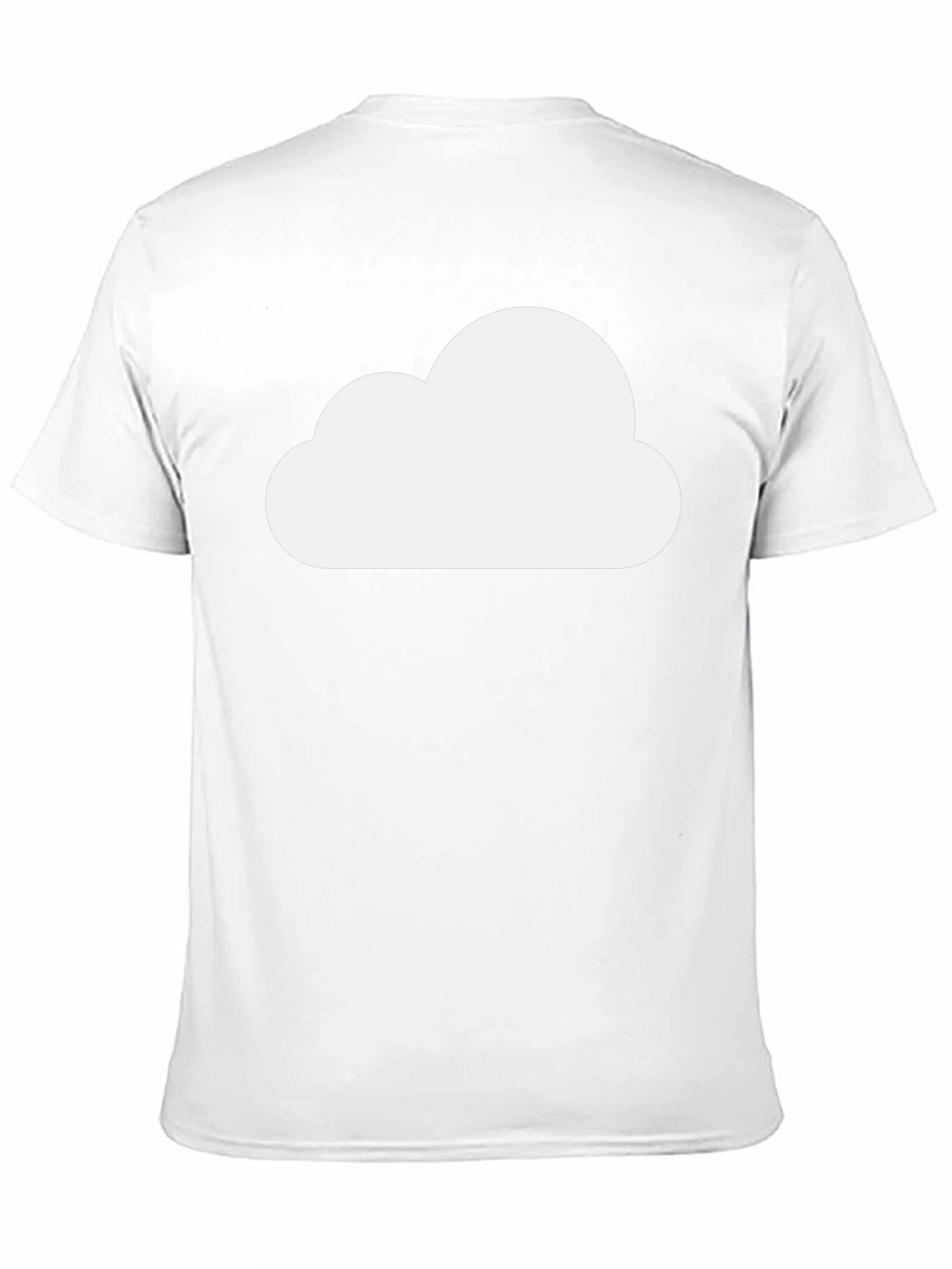 Black Cloud Graphic Black T-Shirt view 11