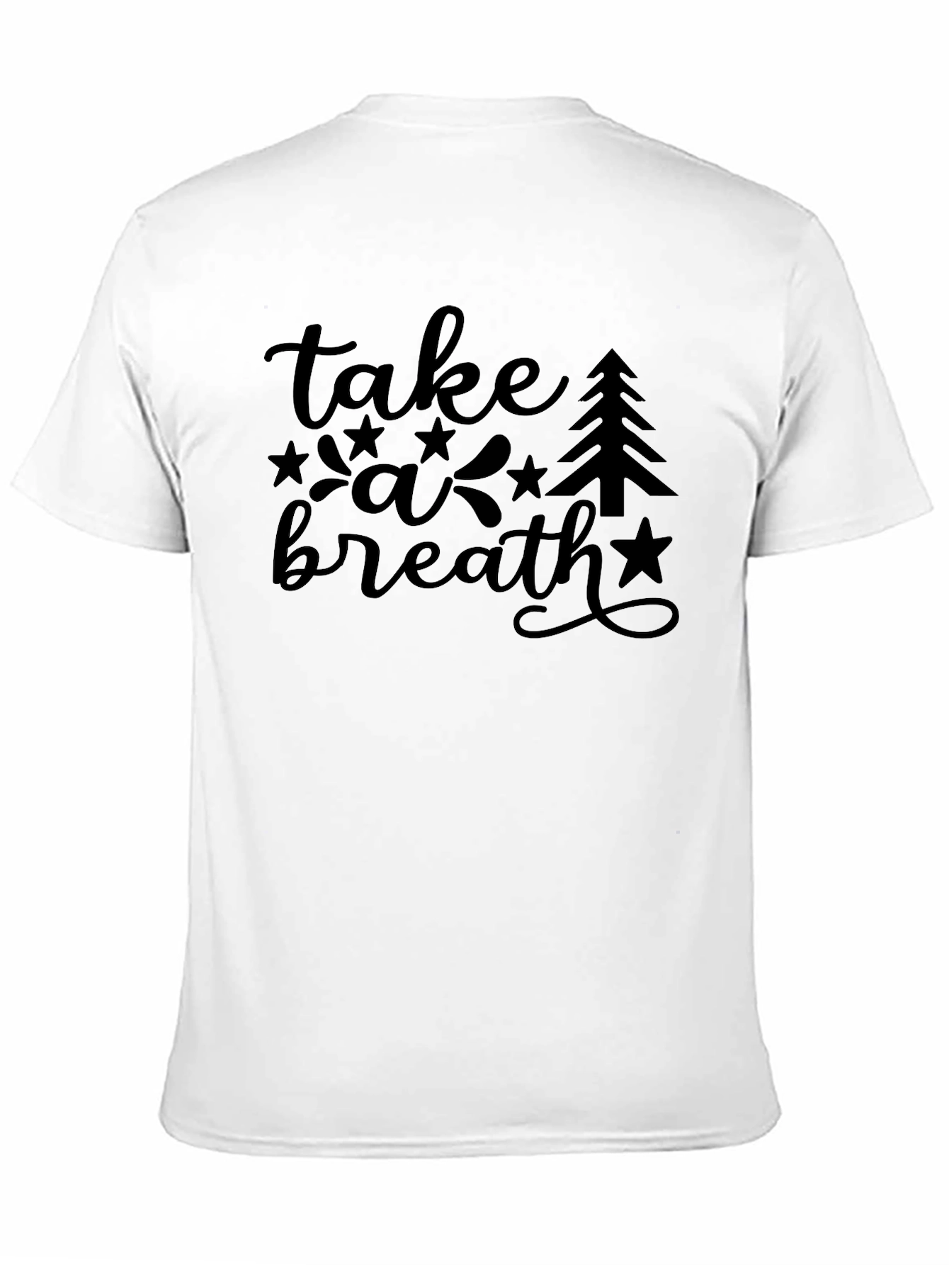 Black Take A Breath Graphic Tee view 11