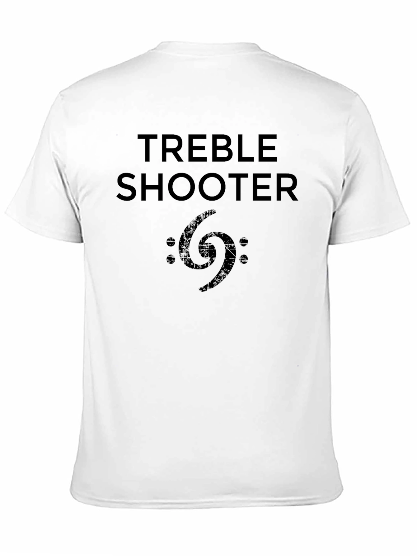 Black Treble Shooter Black Graphic T-Shirt view 11