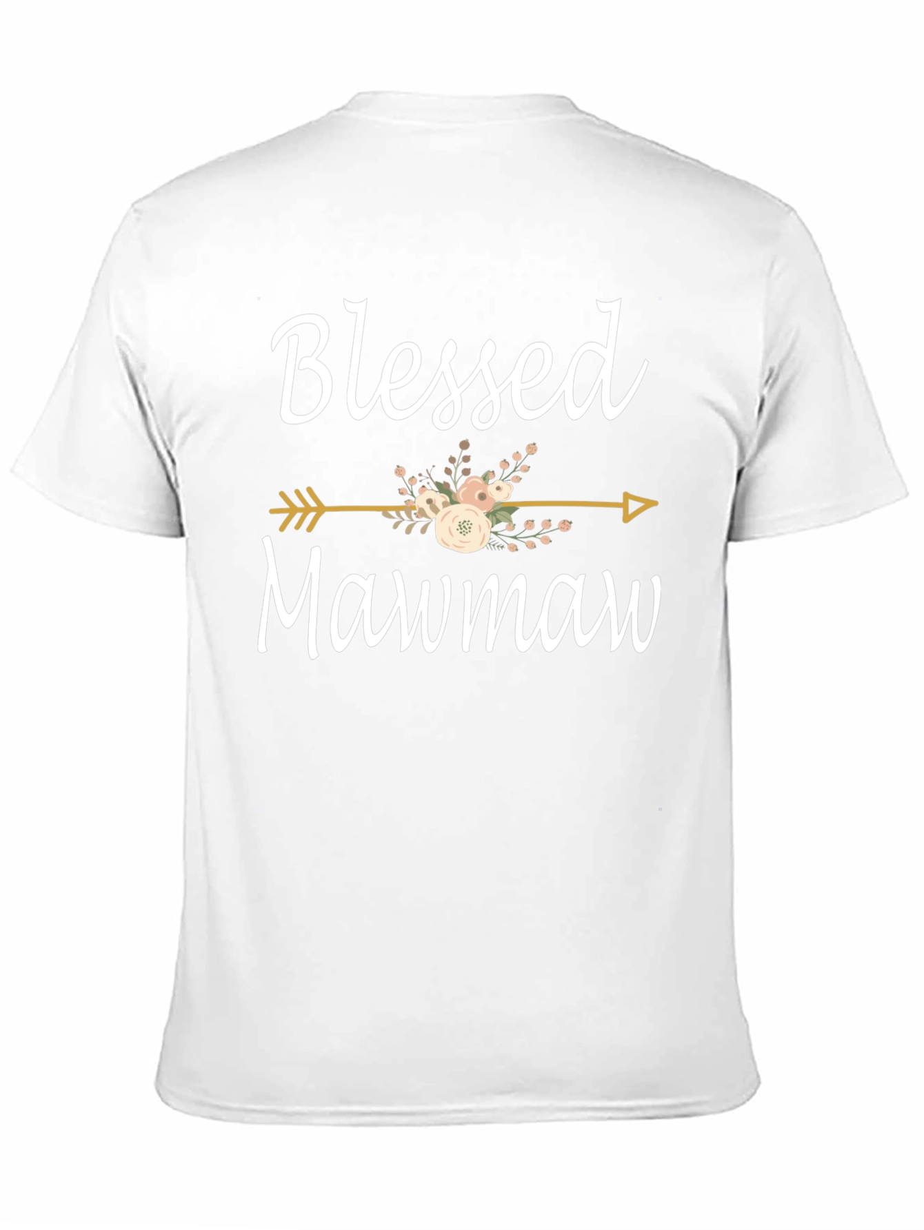 Blessed Mawmaw Graphic T-Shirt - Perfect Gift - 11