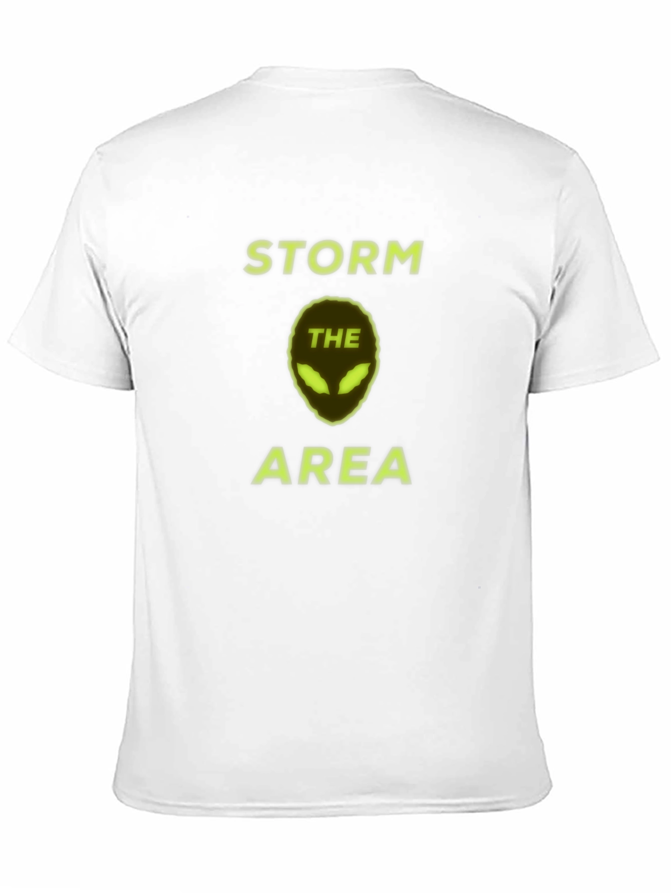 Black Storm The Area Alien Graphic T-Shirt view 11