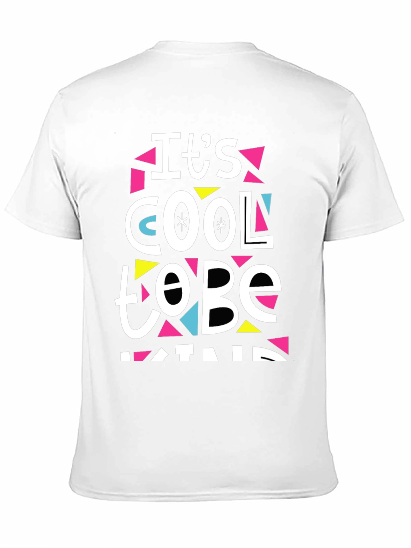 Black It's Cool to Be Kind T-Shirt view 11