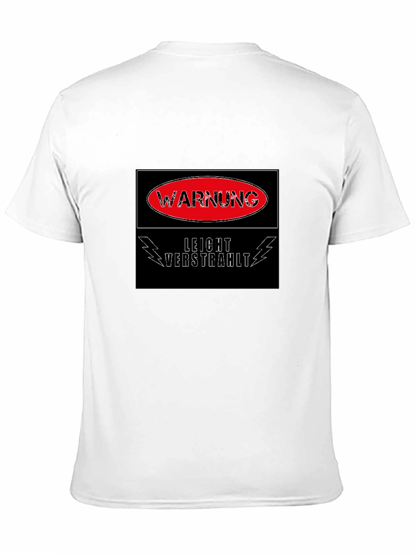 Black Warning Slightly Radioactive T-Shirt view 11