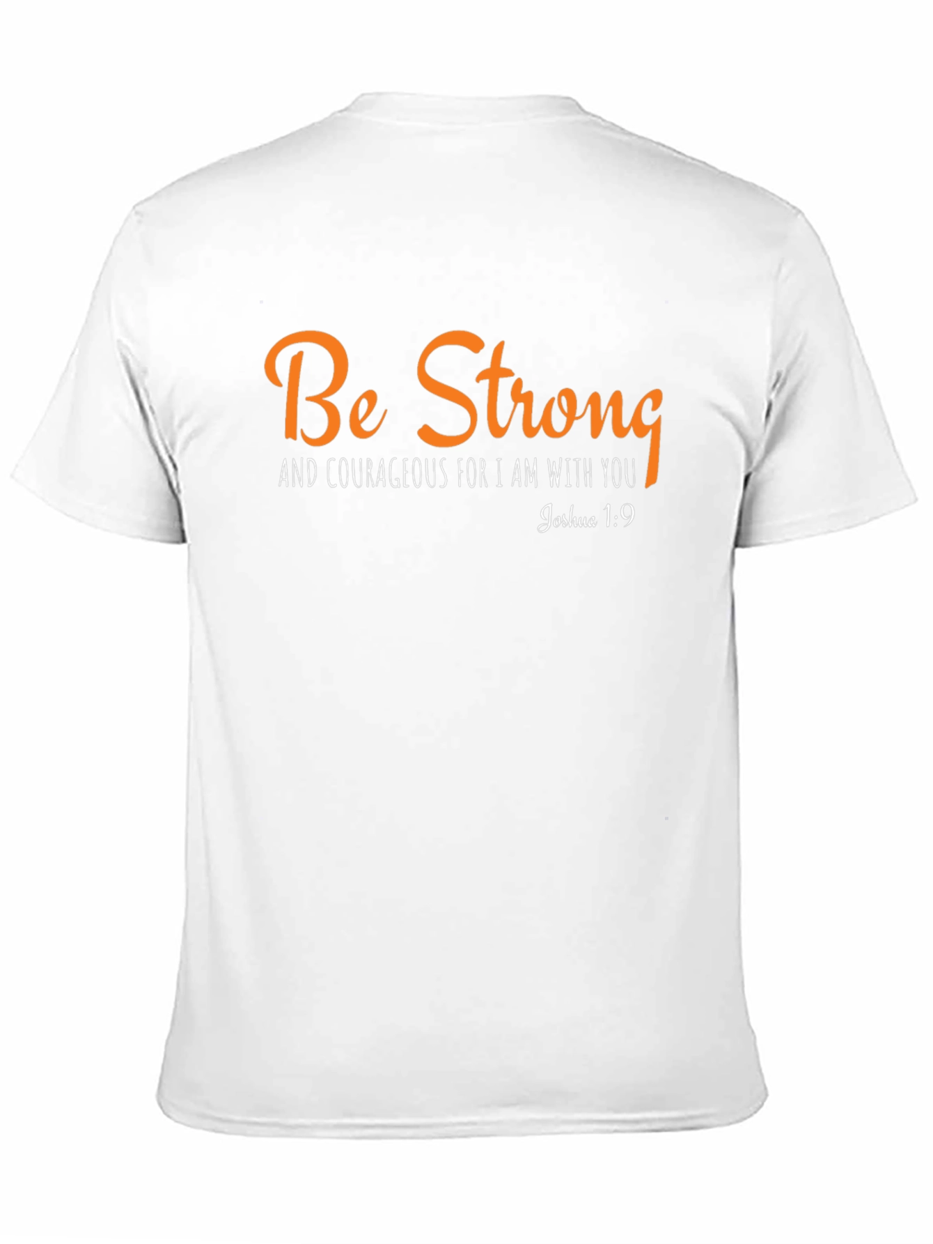 Black Be Strong T-Shirt: Inspirational Joshua 1:9 Christian Tee view 11