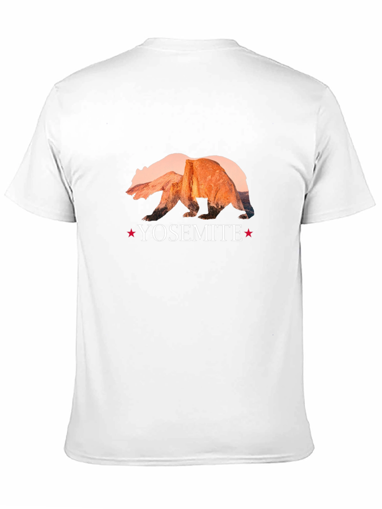Black Yosemite Bear Graphic Tee - Nature Inspired Design view 11
