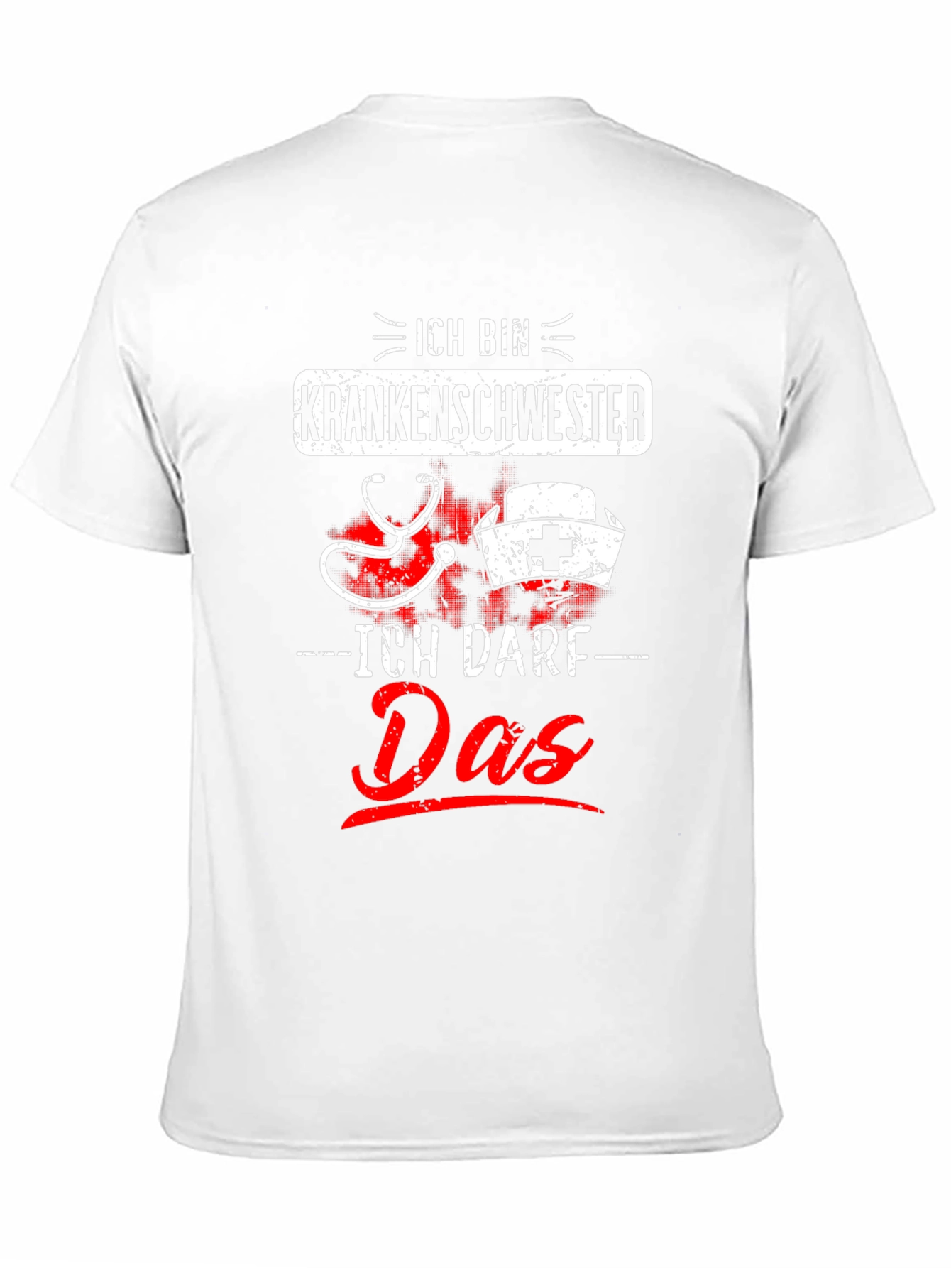 Black Ich Bin Krankenschwester T-Shirt - Nurse Tee view 11