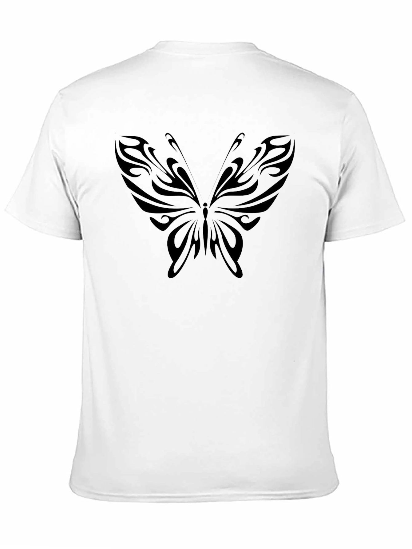 Black Black Butterfly Graphic T-Shirt view 11