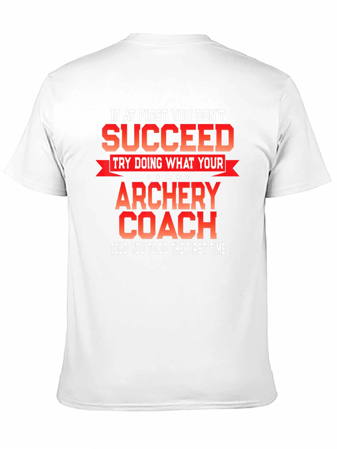 Black Archery Coach T-Shirt - Funny Slogan Tee view 11
