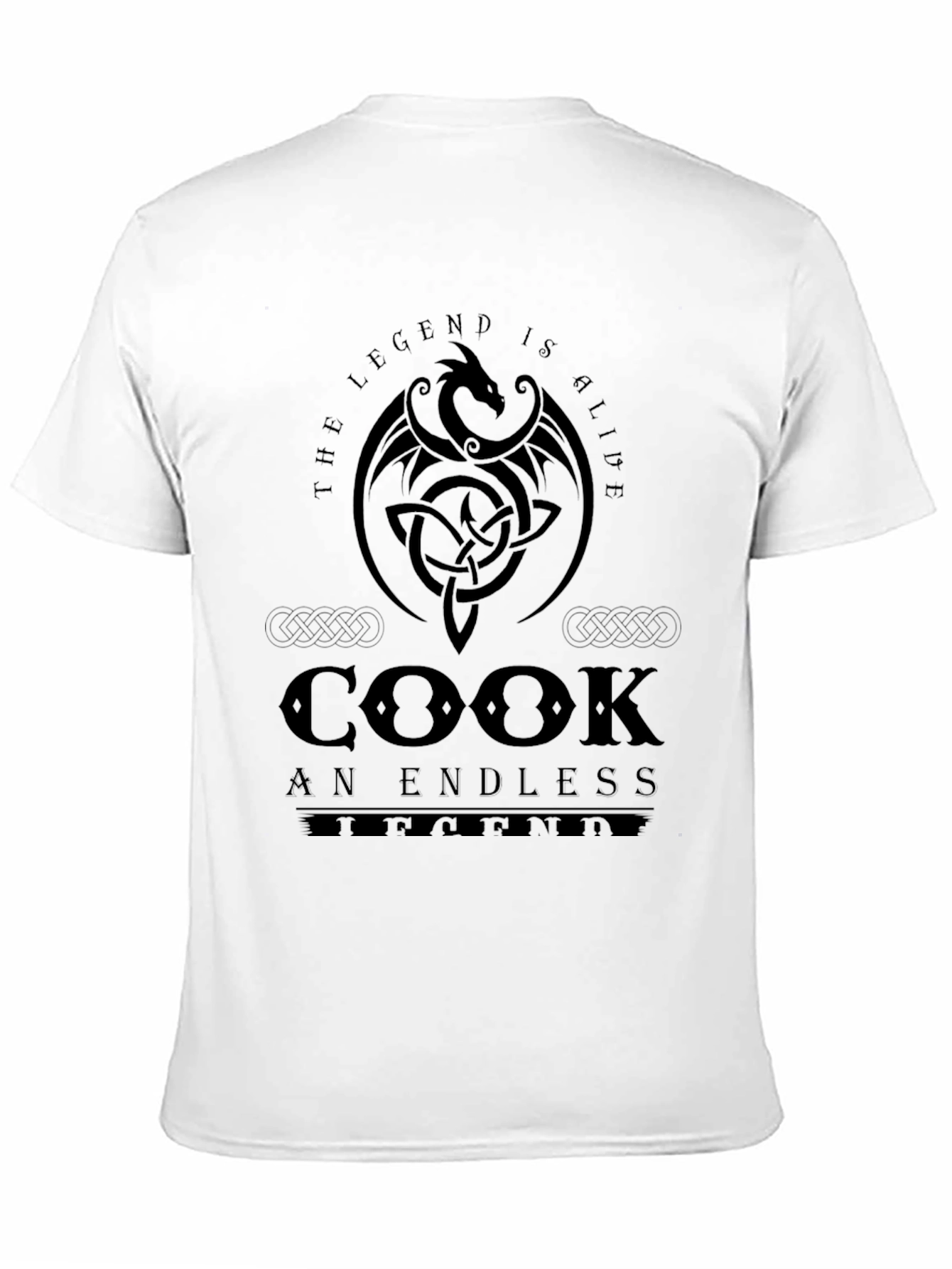 Black Cook: The Legend Is Alive Graphic Tee view 11