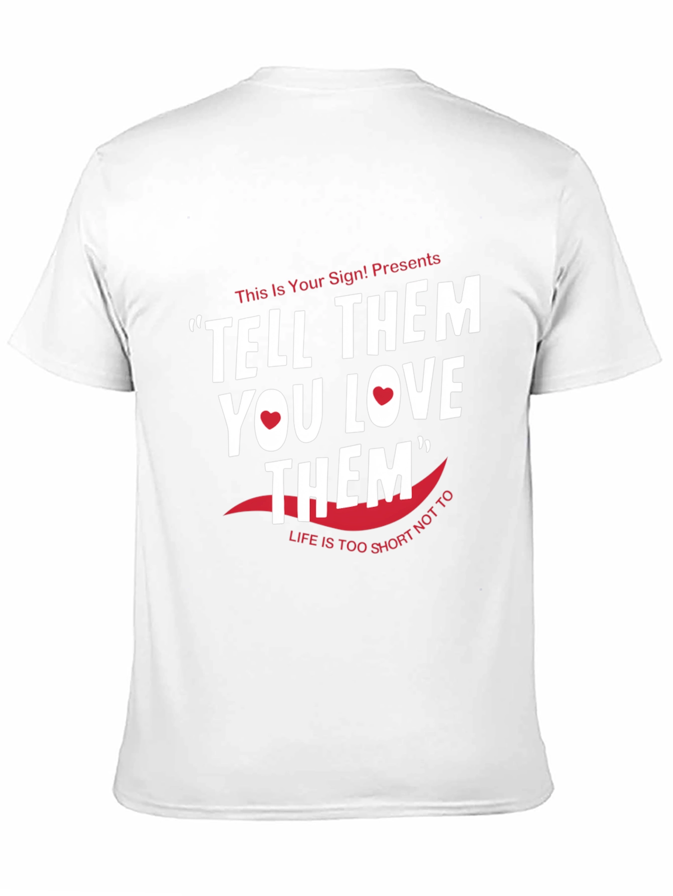 Black Tell Them You Love Them Graphic Tee view 11
