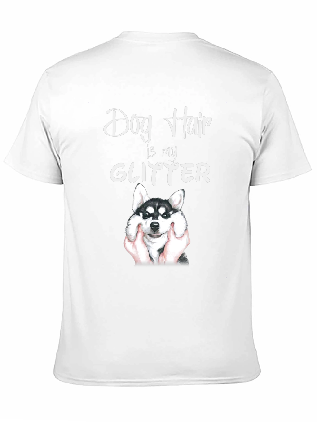 Black Dog Hair is My Glitter T-Shirt view 11