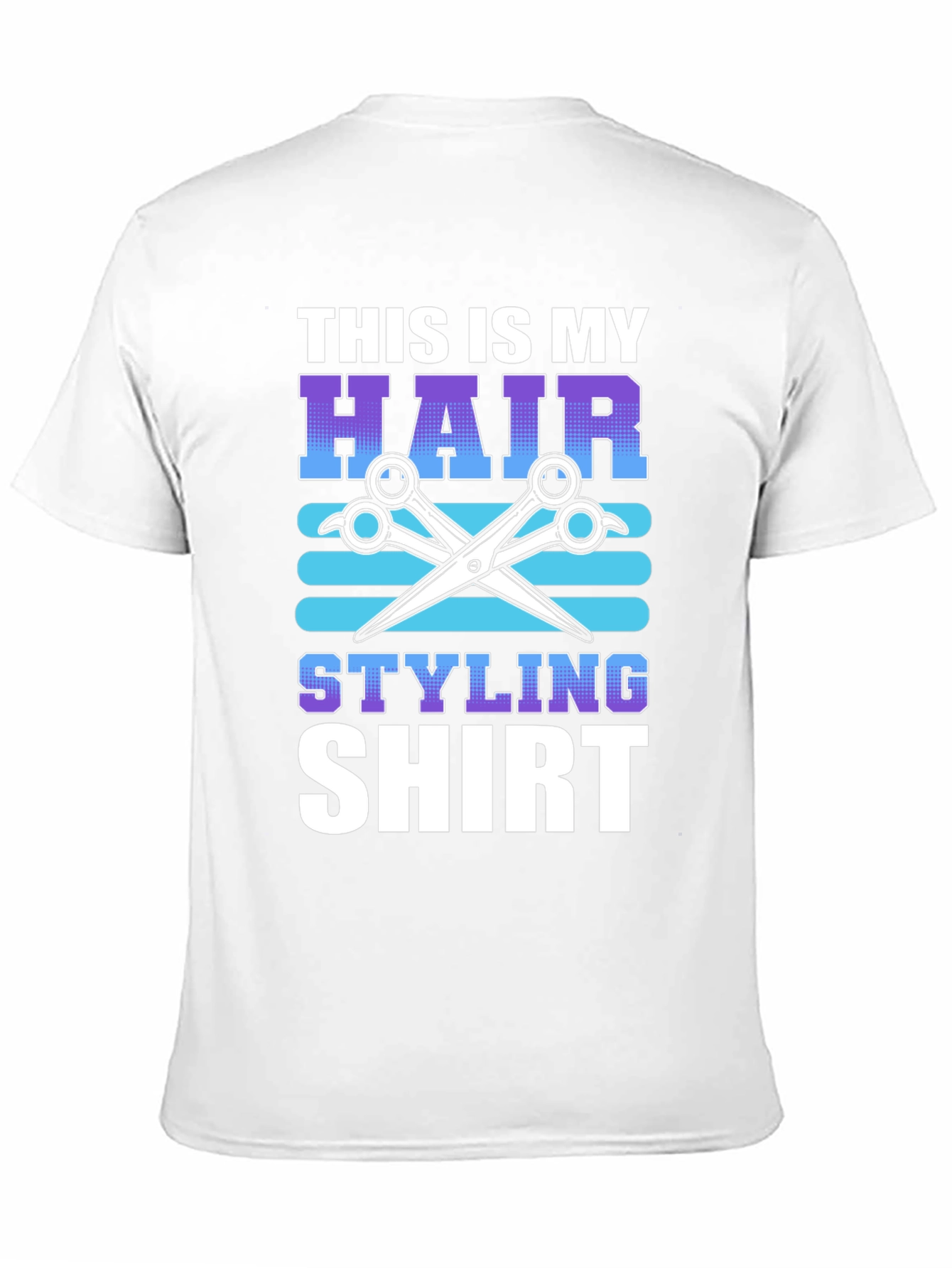 Hair Styling Shirt - Hairdresser Apparel - 11