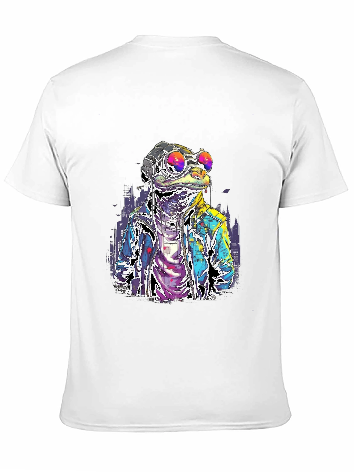 Black Cool Reptile T-Shirt view 11