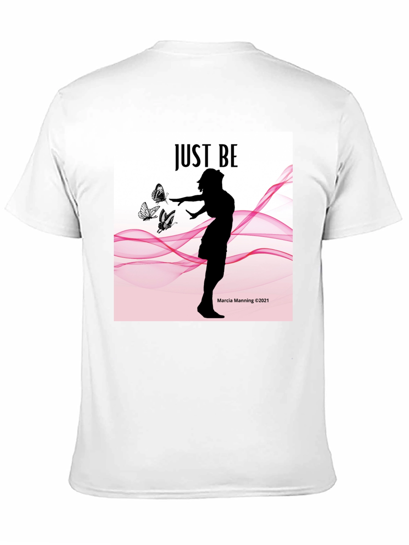 Black Just Be Women's Silhouette T-Shirt  view 11