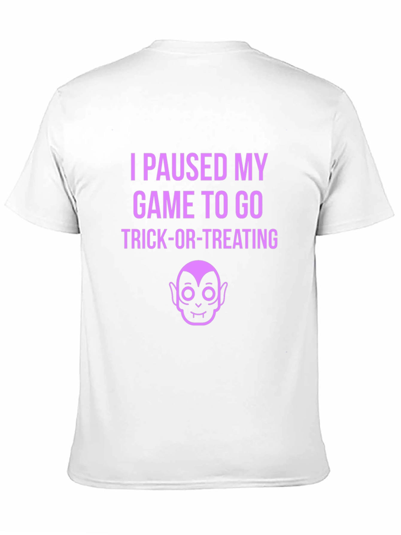 Black Funny Halloween Gamer T-Shirt - I Paused My Game view 11