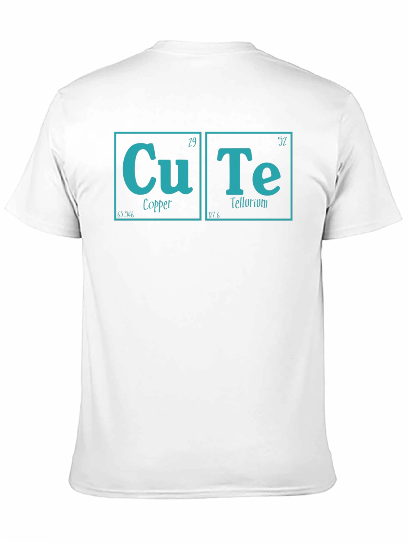 Black Cute Periodic Table T-Shirt - Chemistry Pun view 11