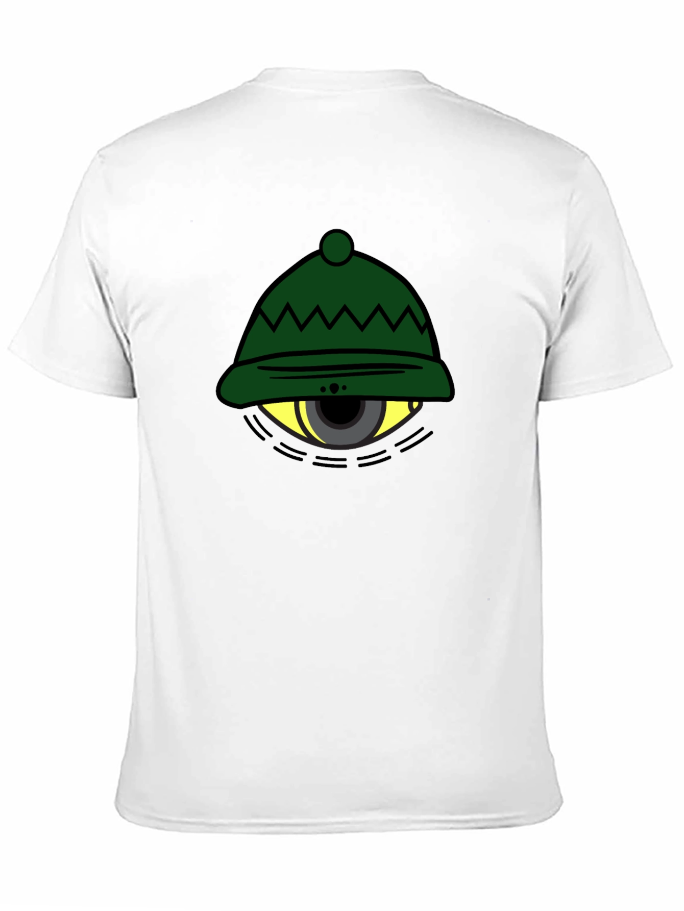 Black Eye Hat Graphic Tee - Unique Design, Comfortable Fit view 11