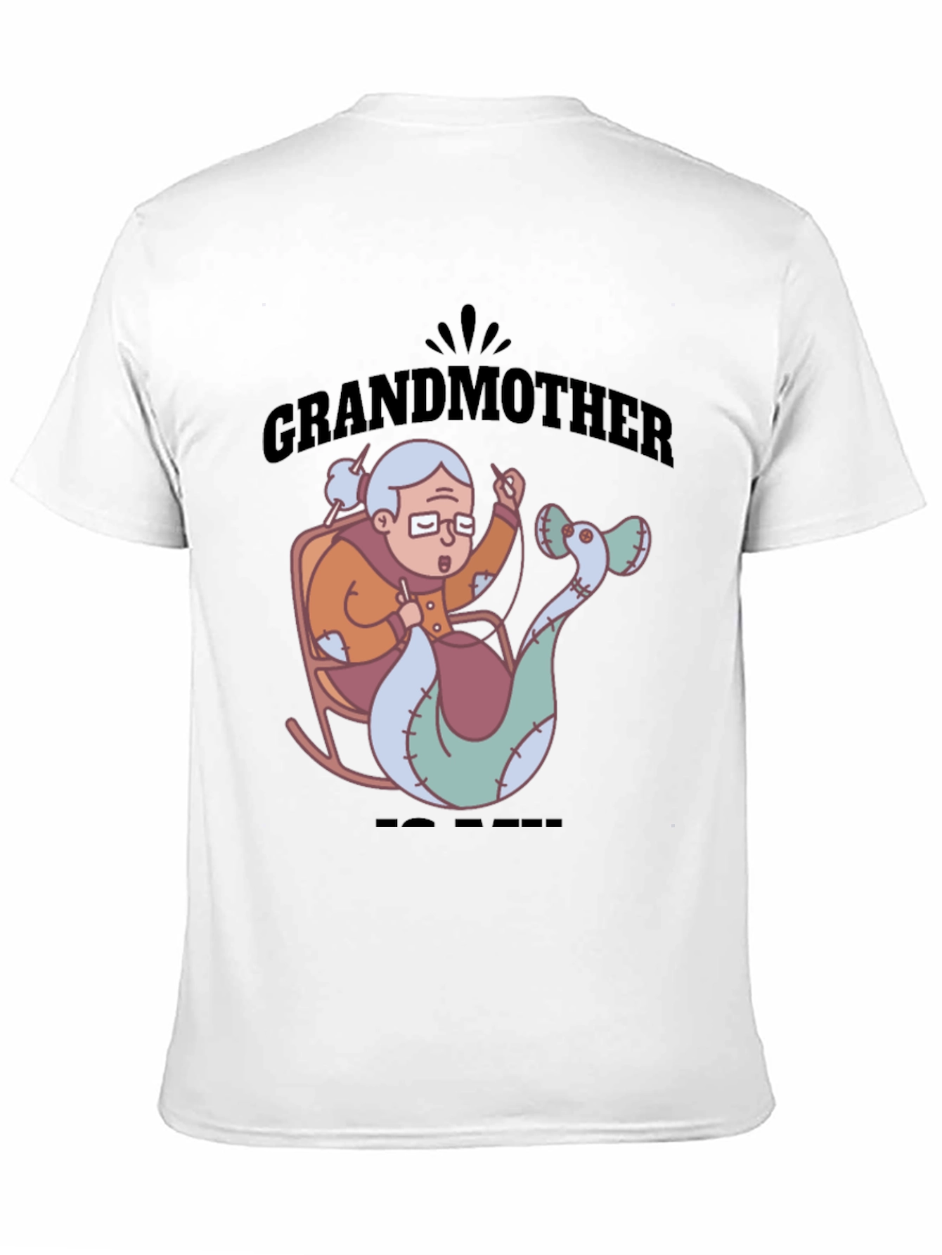 Grandmother Is Knit T-Shirt - 11