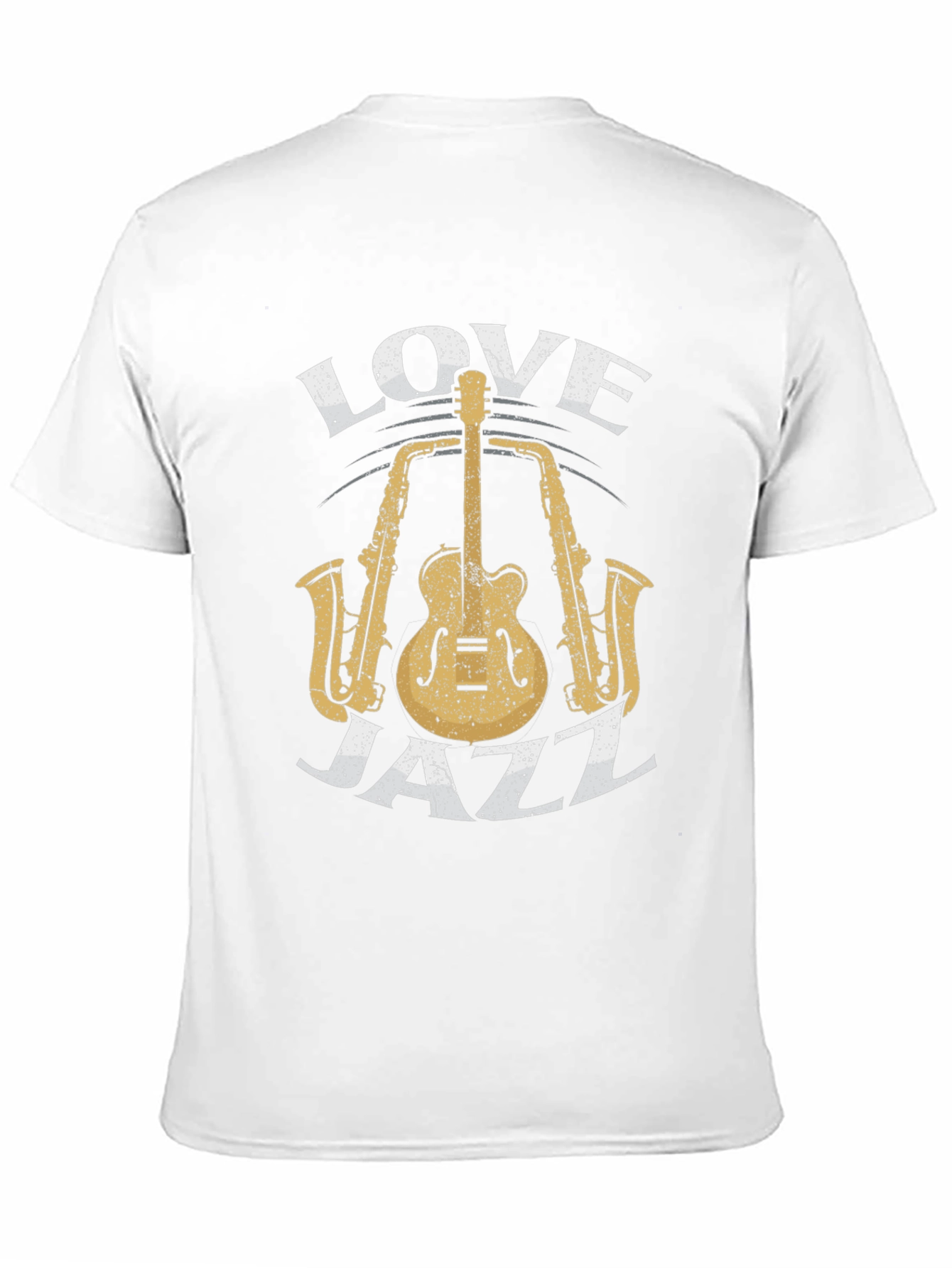Black Love Jazz Graphic Tee - Music T-Shirt view 11