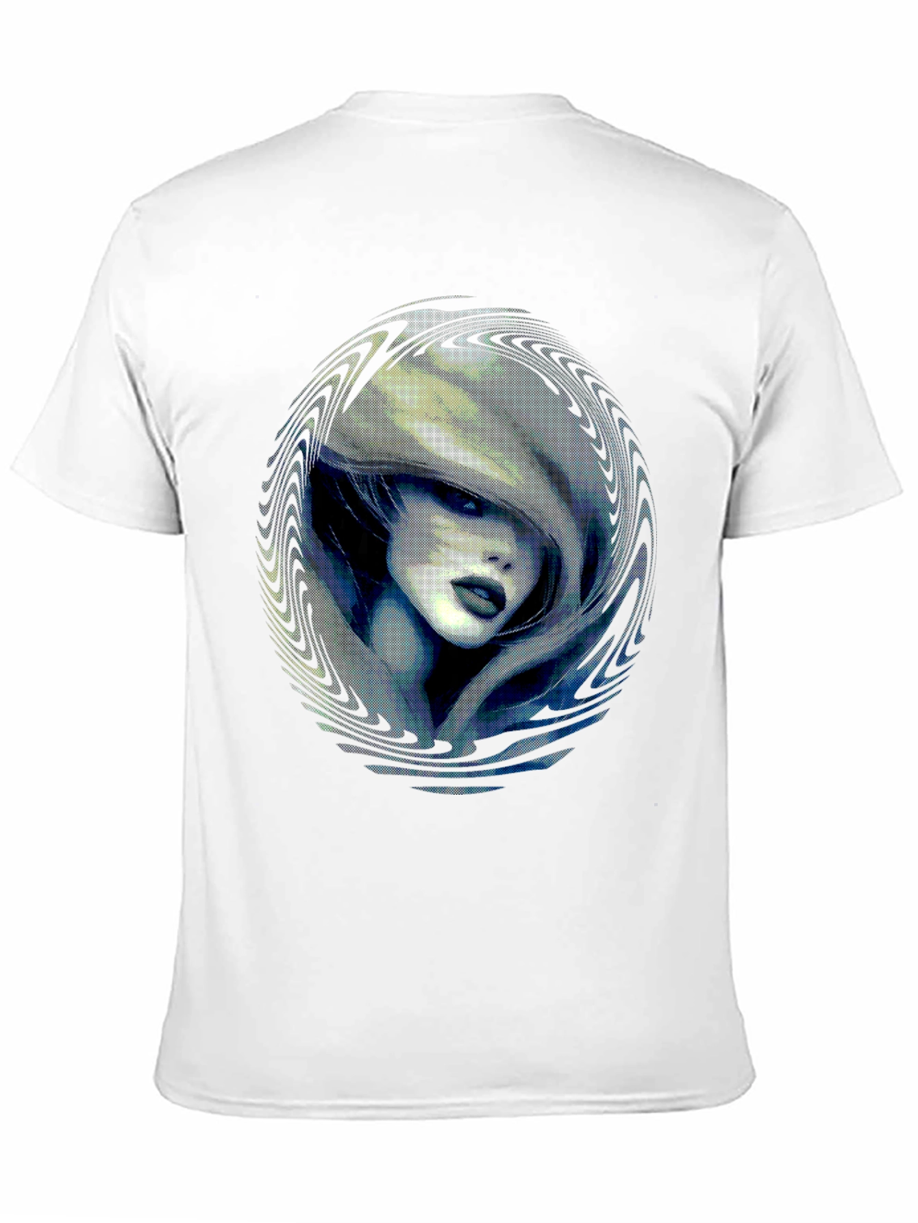 Black Mystic Woman Graphic Print Black T-Shirt view 11