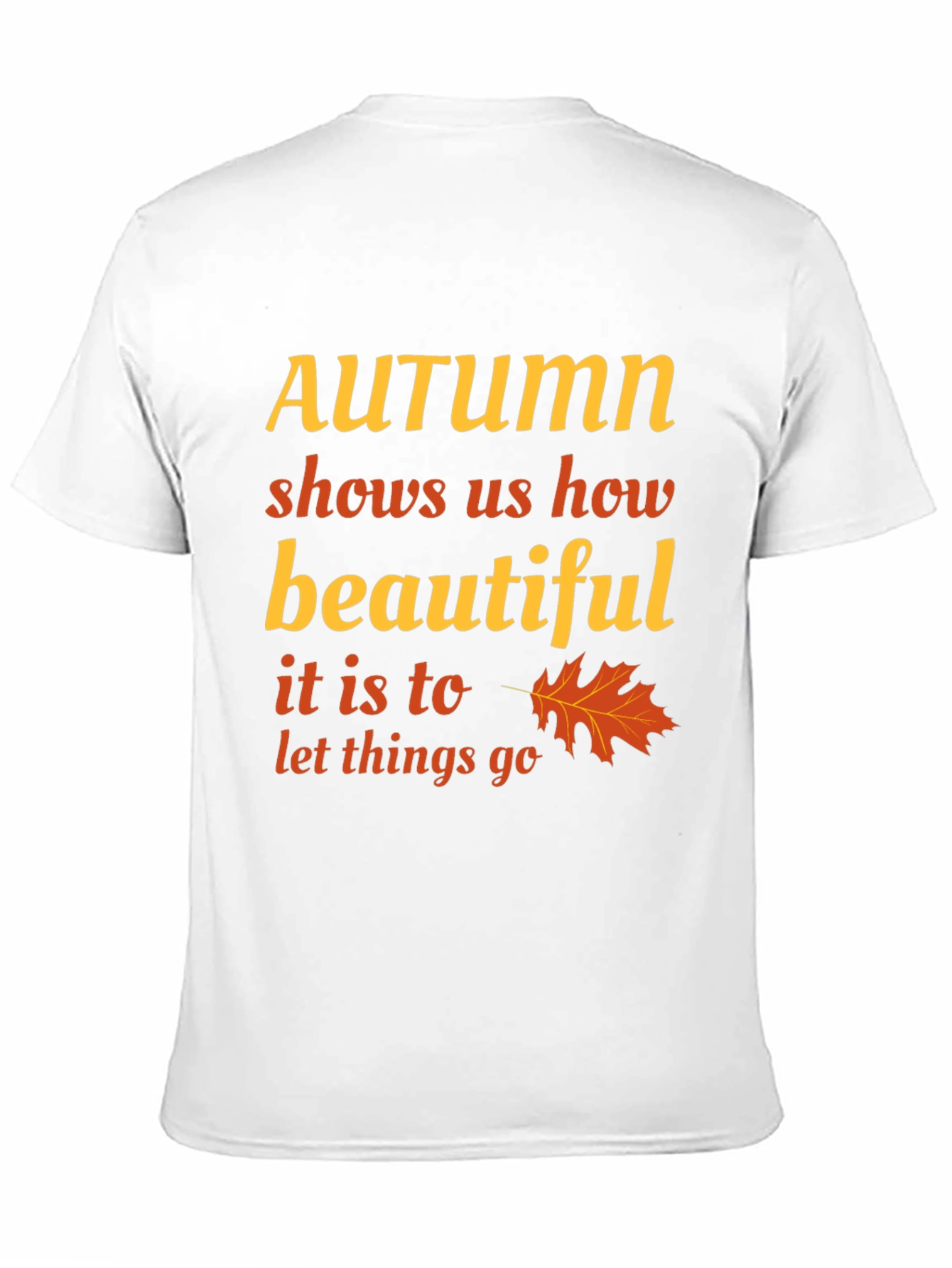 Autumn Inspirational Graphic Tee - 11