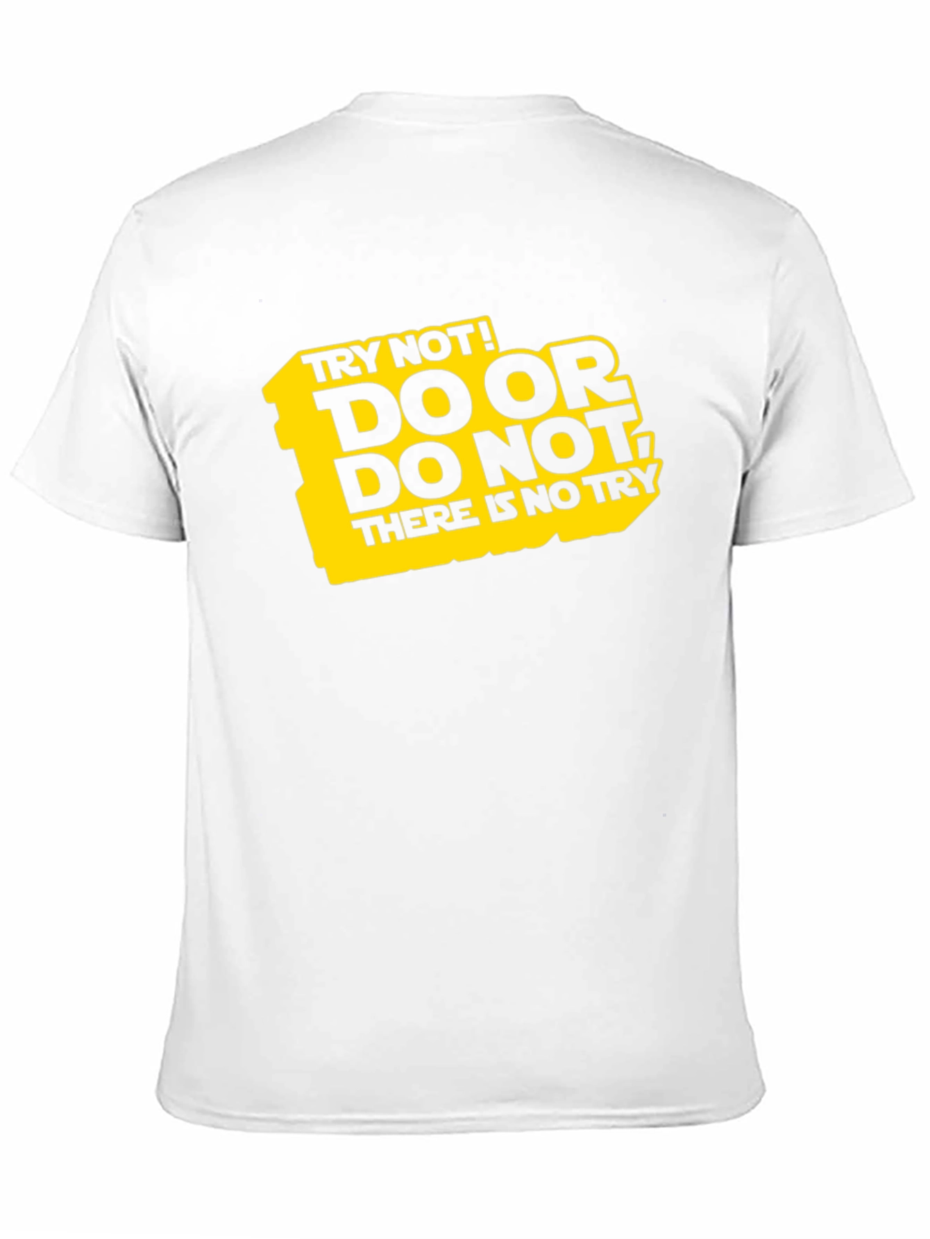 Black Do Or Do Not T-Shirt | Funny Yoda Quote view 11