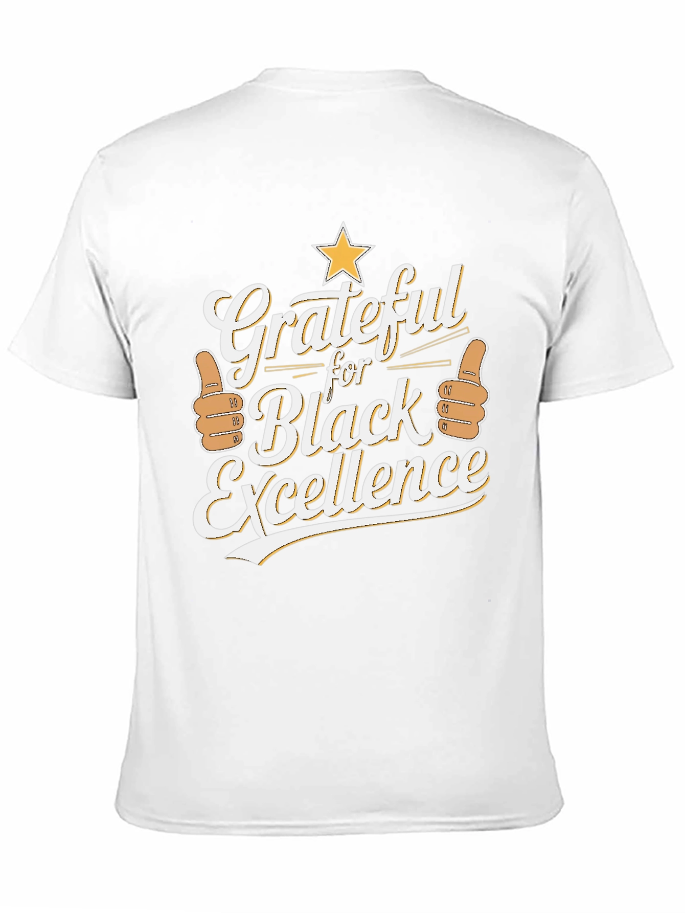Black Grateful for Black Excellence Graphic Tee view 11