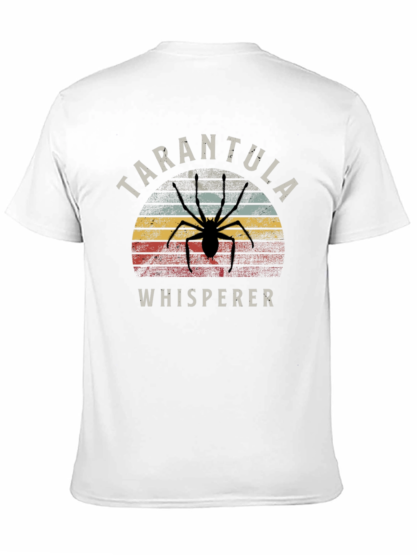 Black Tarantula Whisperer Vintage Graphic T-Shirt view 11