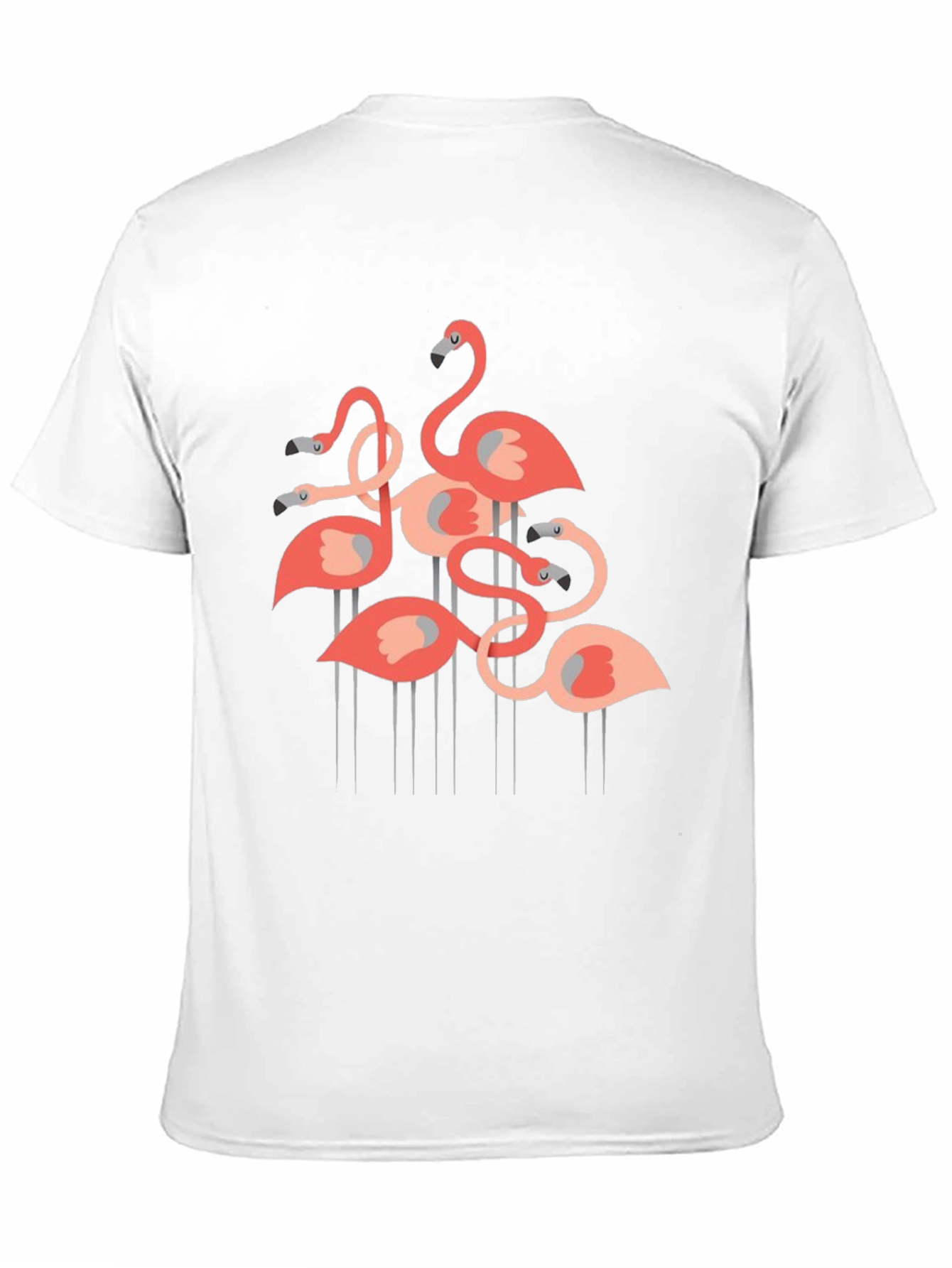 Black Flamingo Graphic Tee - Stylish & Fun! view 11