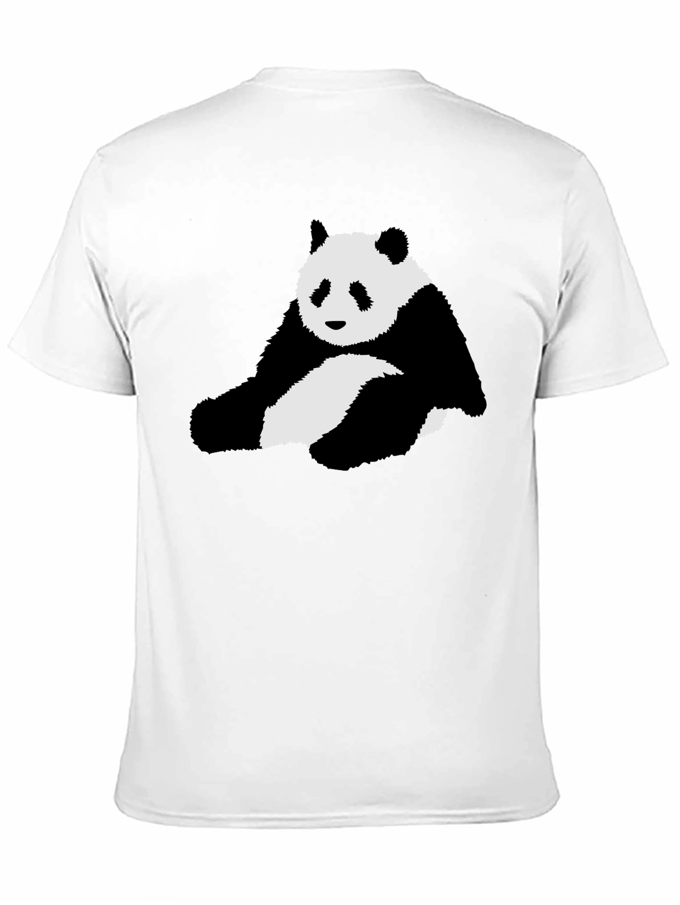 Black Panda Graphic Black T-Shirt view 11