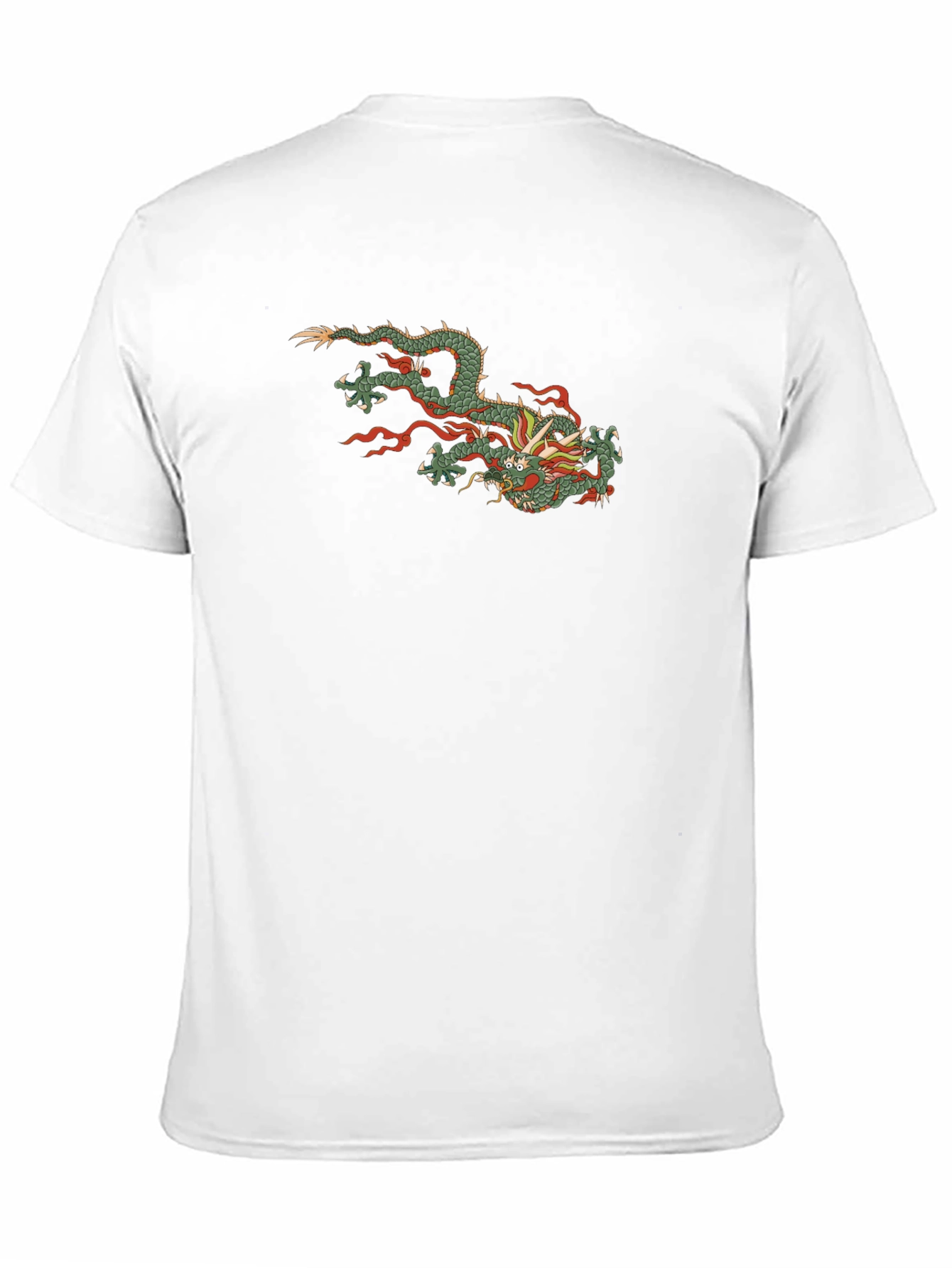 Black Black Dragon Graphic Tee - Stylish Casual Wear view 11