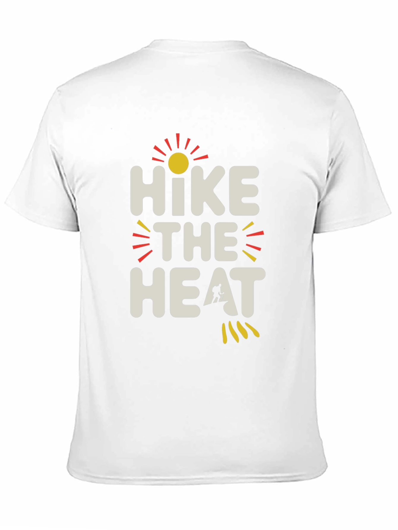 Black Hike the Heat Graphic Tee - Adventure Awaits! view 11