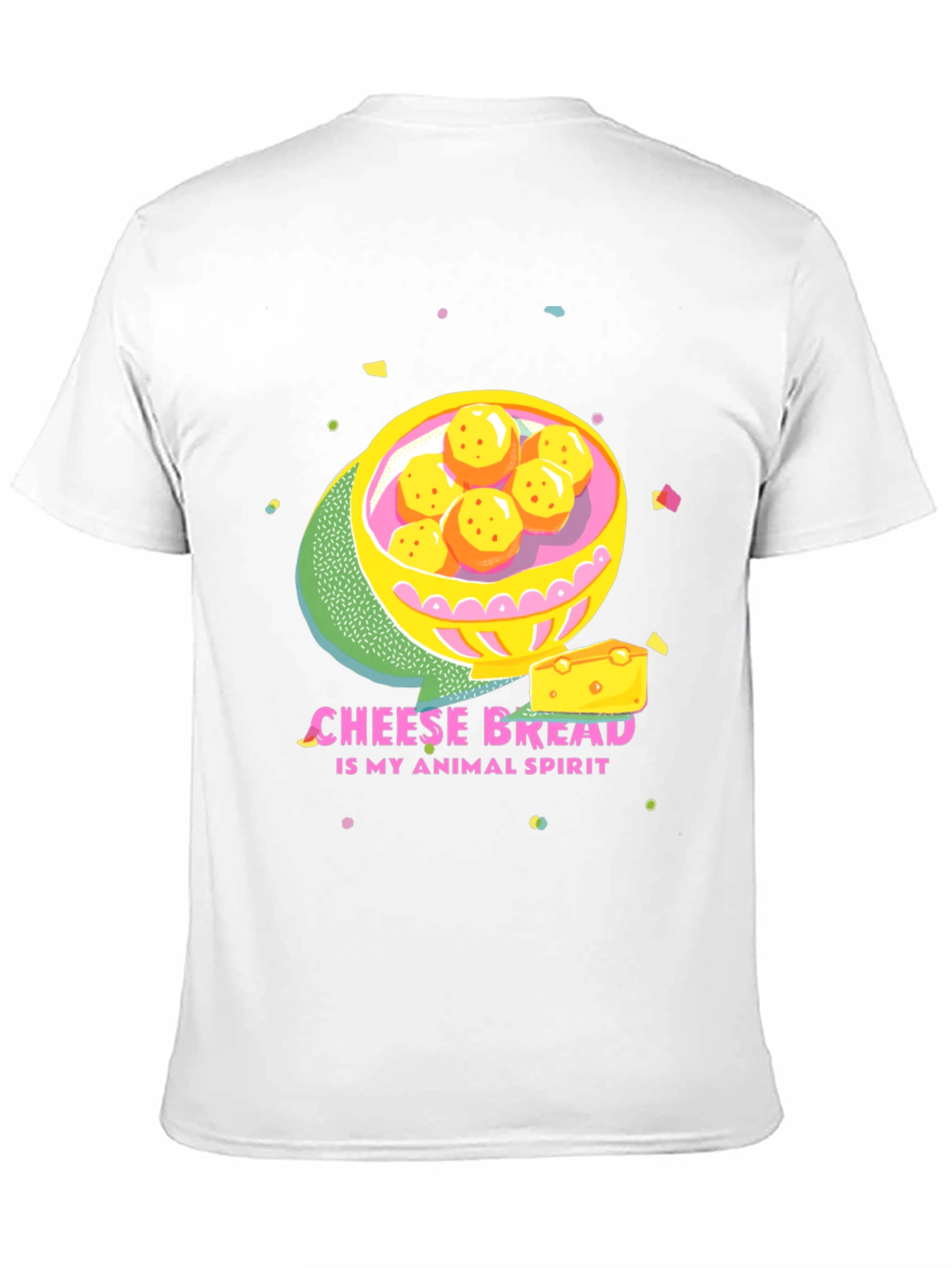 Black Cheese Bread Animal Spirit Graphic Tee view 11